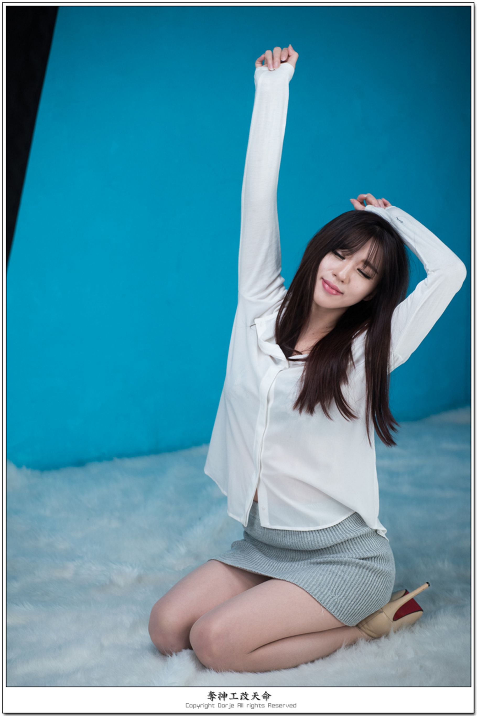 韩国美女宋珠娥《纯白玉兔》 第16张图