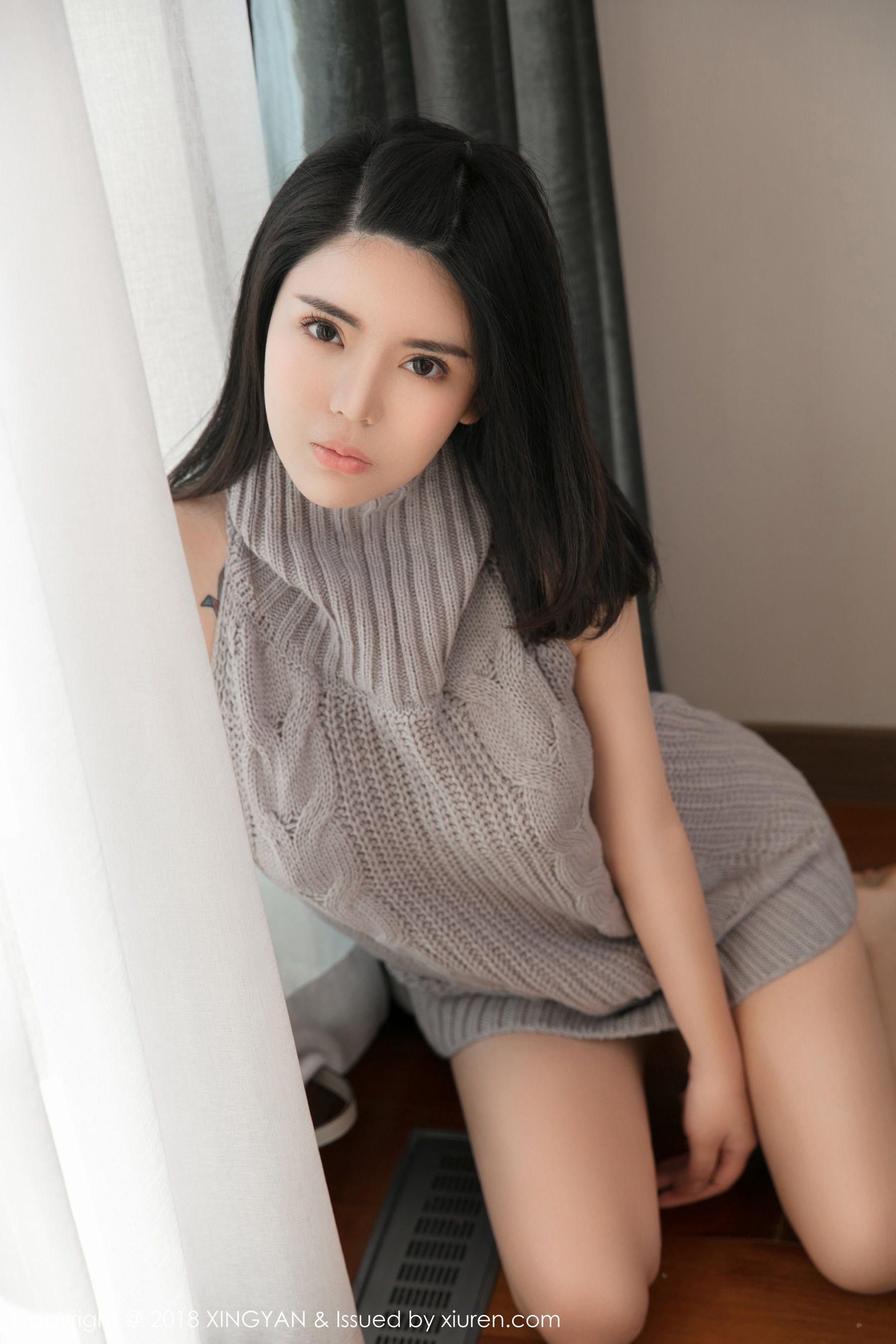 陈曦Lily《开背毛衣》 [星颜社XINGYAN] Vol.012 第5张图