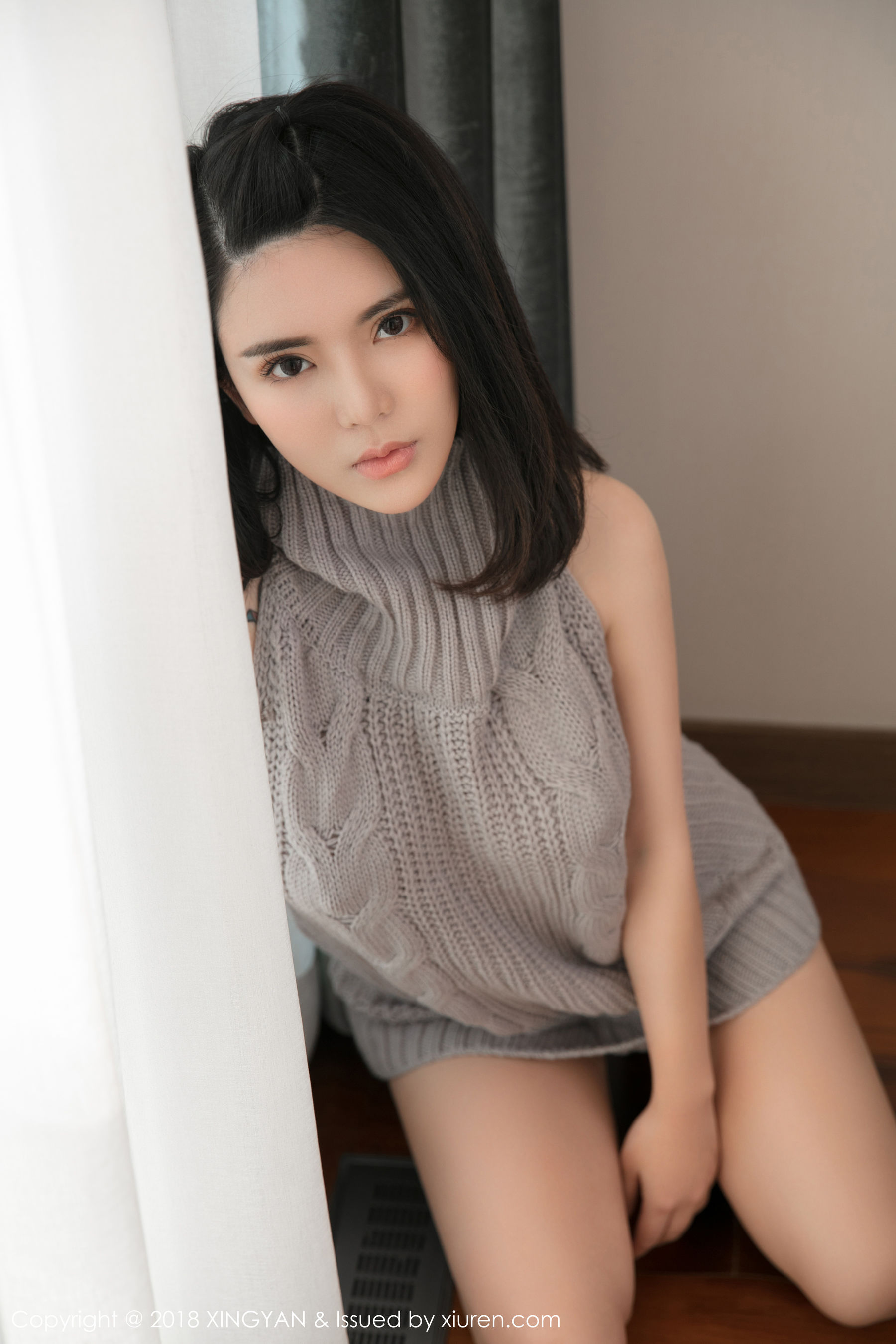 陈曦Lily《开背毛衣》 [星颜社XINGYAN] Vol.012 第6张图