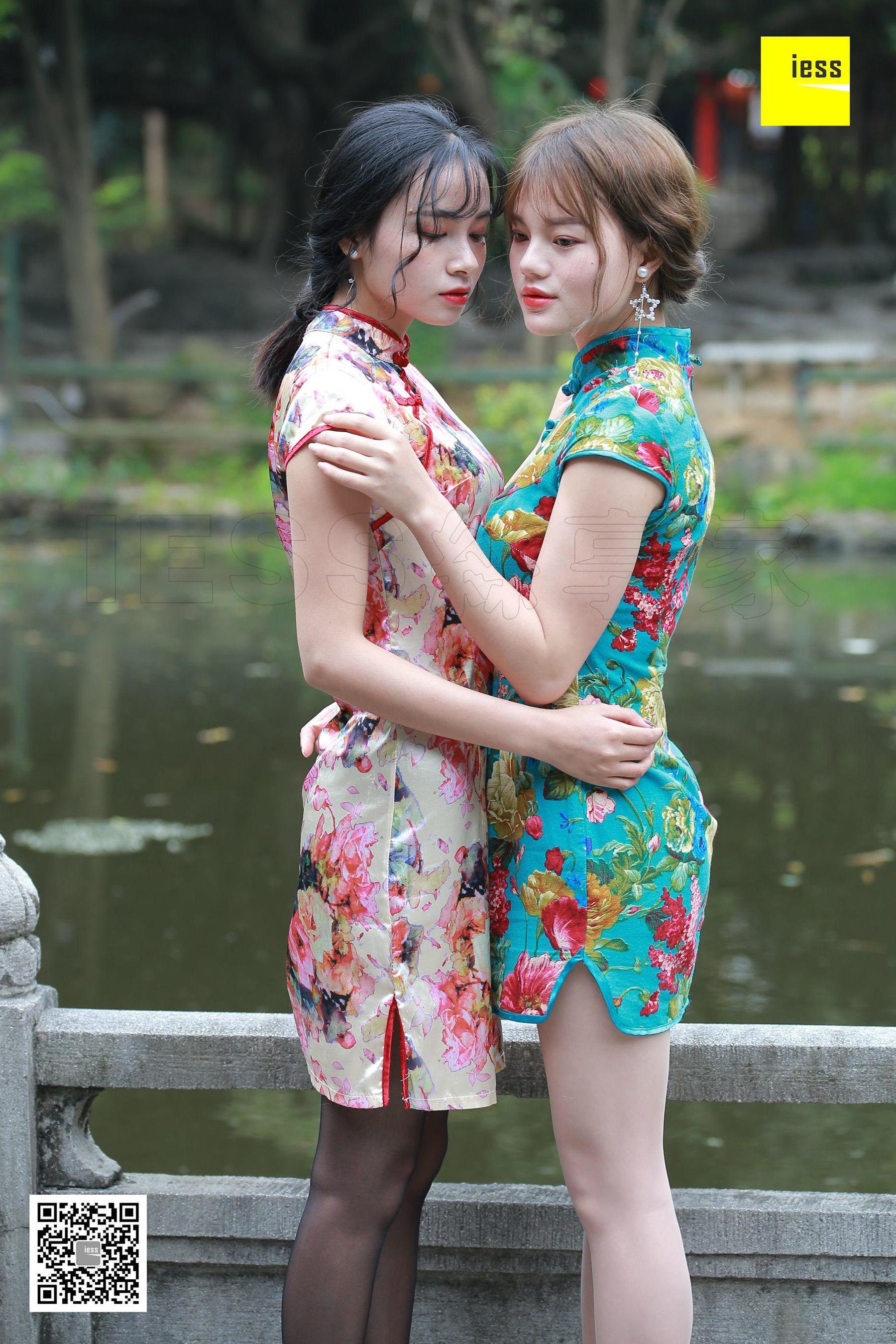疏影&华华《旗袍双生花》 [异思趣向IESS] 【魔鬼周三】特刊12期 第1张图