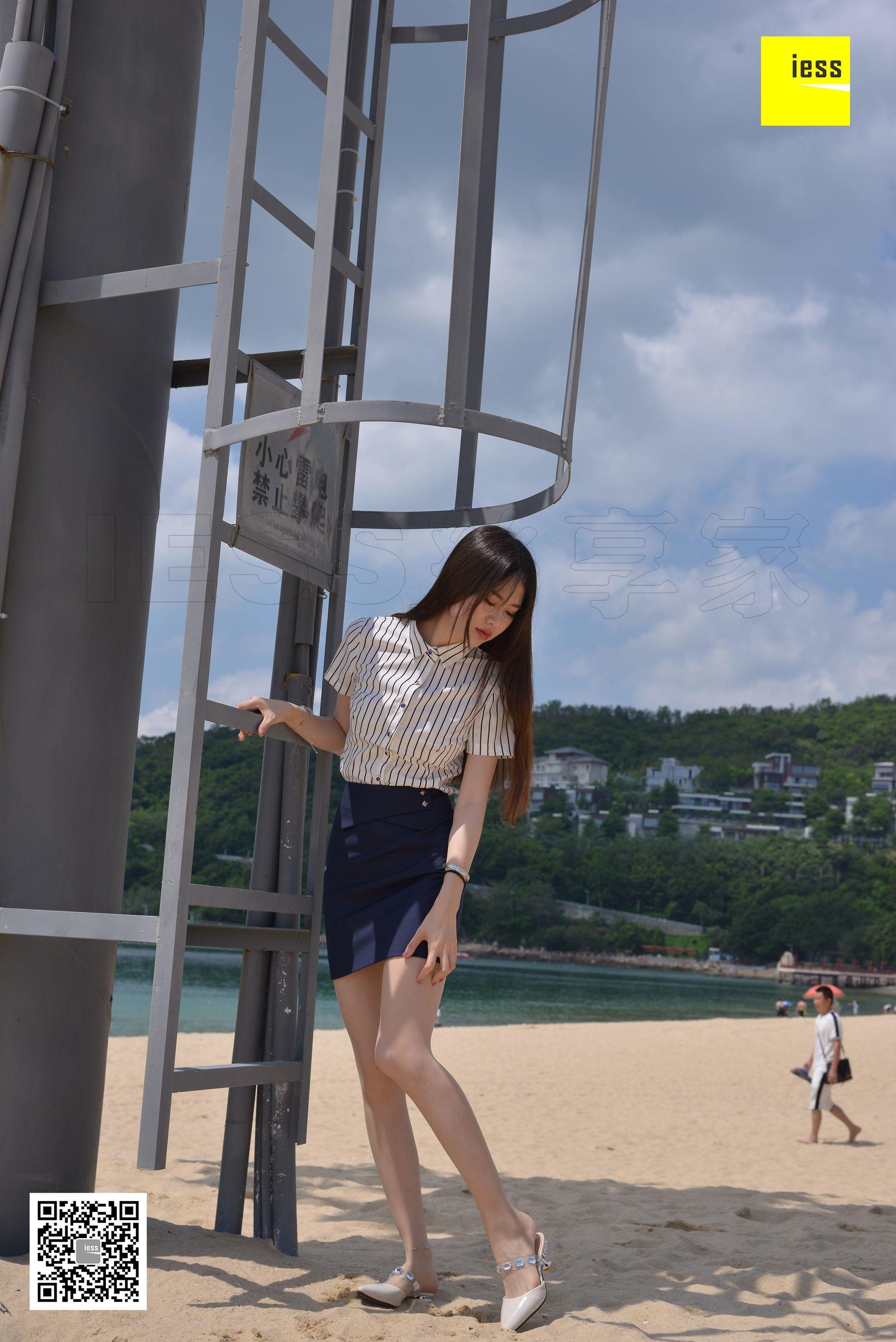 [异思趣向IESS] 《魔鬼周三》特刊26期 佳佳 沙滩制服?丝享佳 第1张图