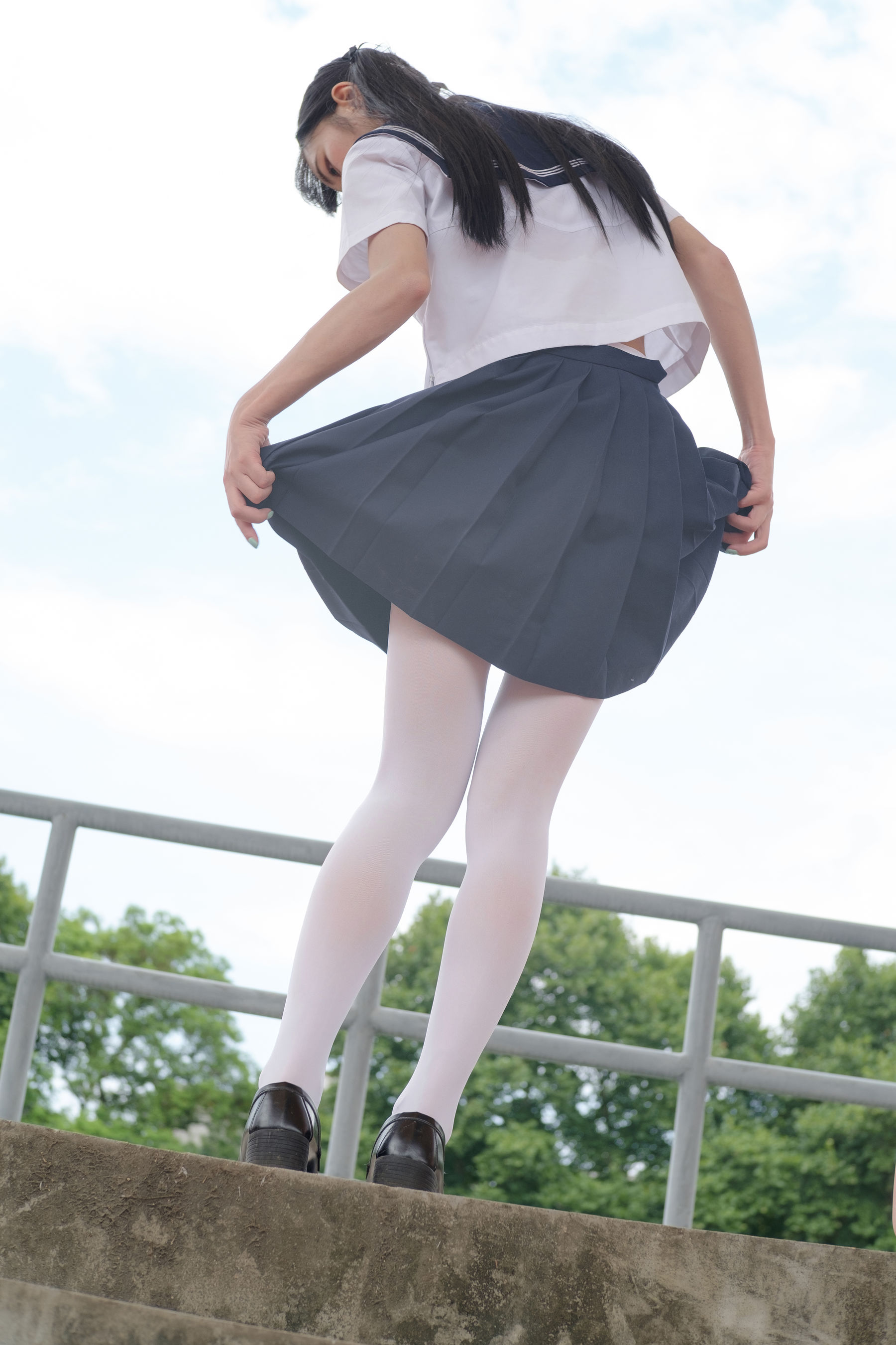 [森萝财团] BETA-004 高中女生JK白丝外拍 第81张图