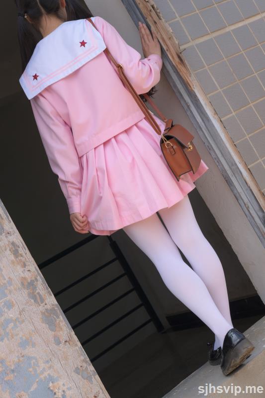 [森萝财团] X-026 JK粉色校服白丝 第70张图