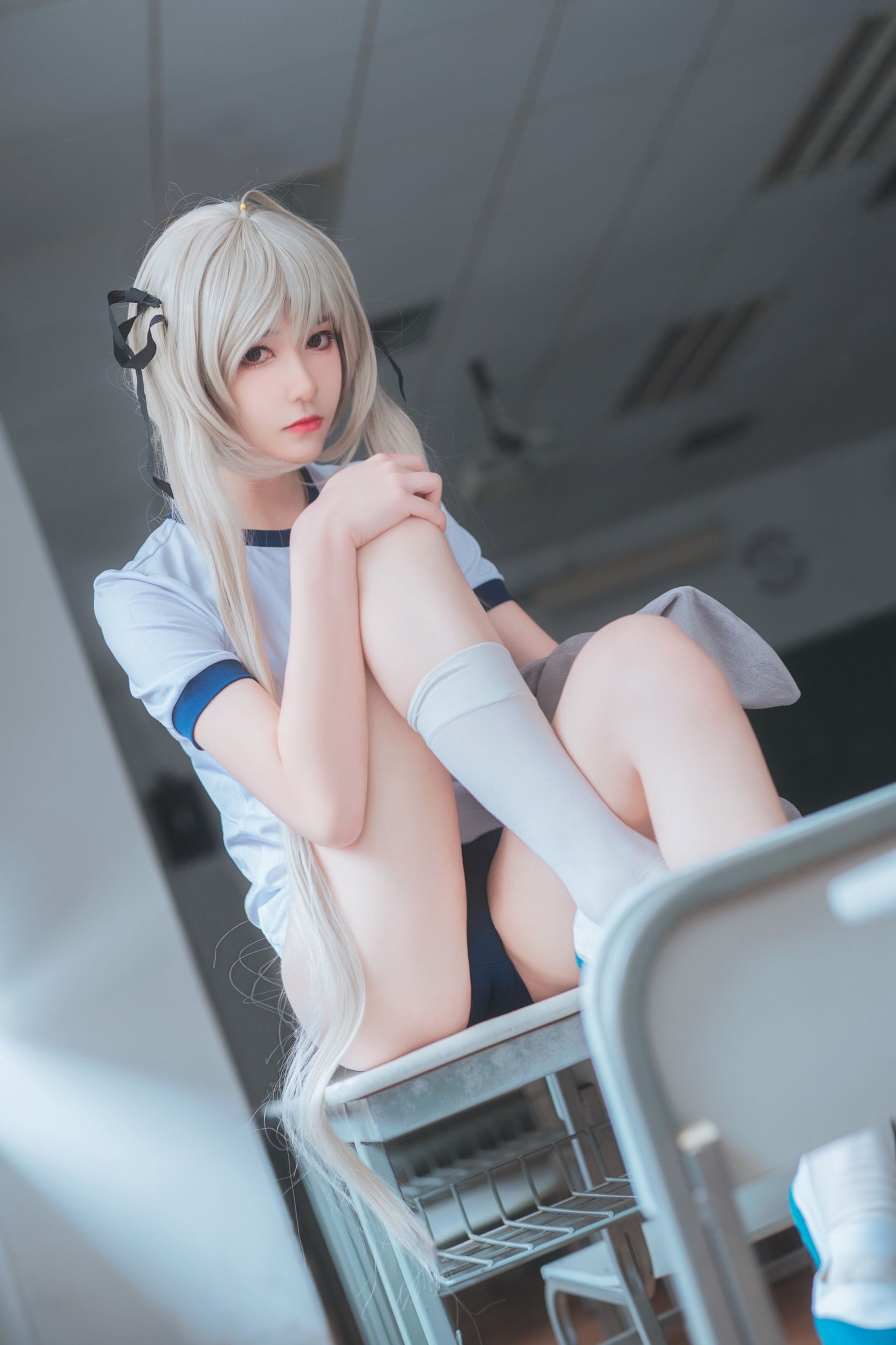 动漫博主南桃Momoko 春日野穹体操服 第1张图
