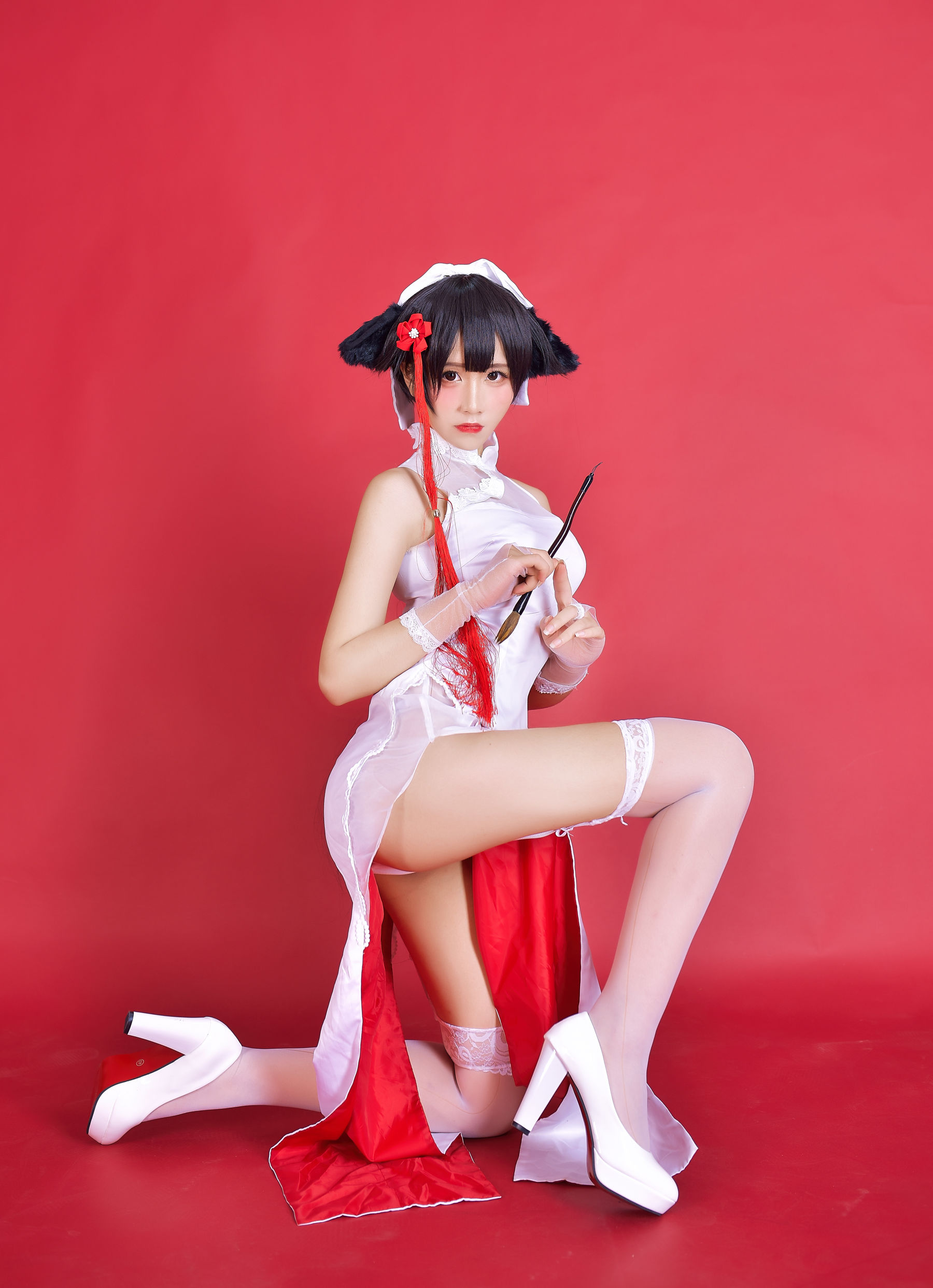 动漫博主九曲Jean 碧蓝航线 旗袍 第6张图