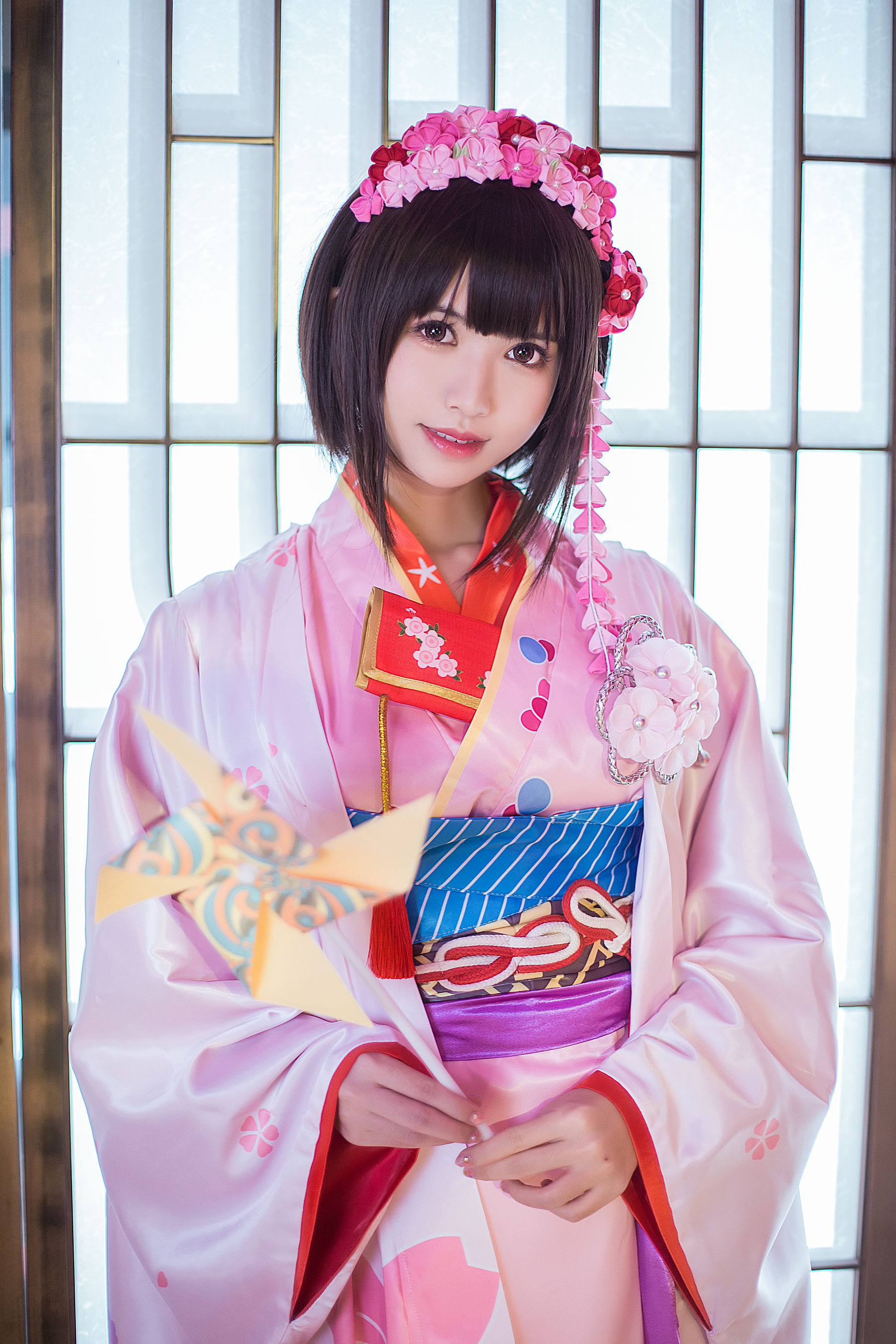 超人气Coser鳗鱼霏儿 圣人惠 和服 第6张图
