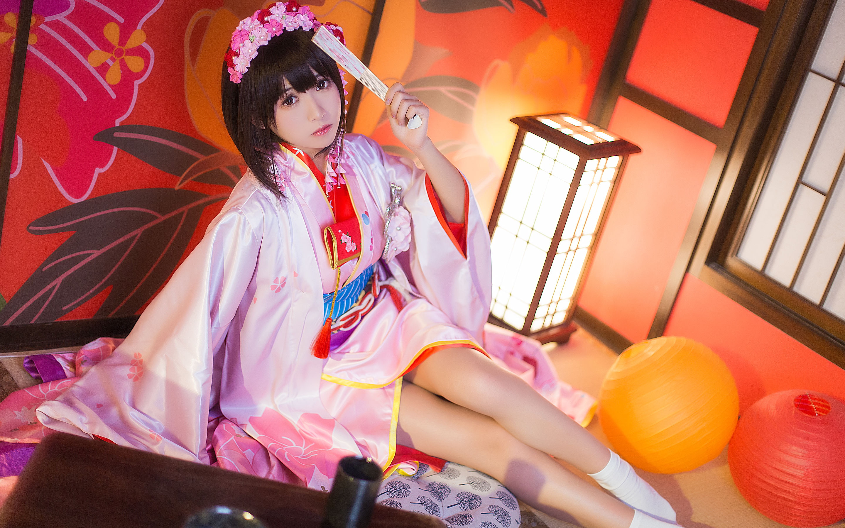 超人气Coser鳗鱼霏儿 圣人惠 和服 第9张图