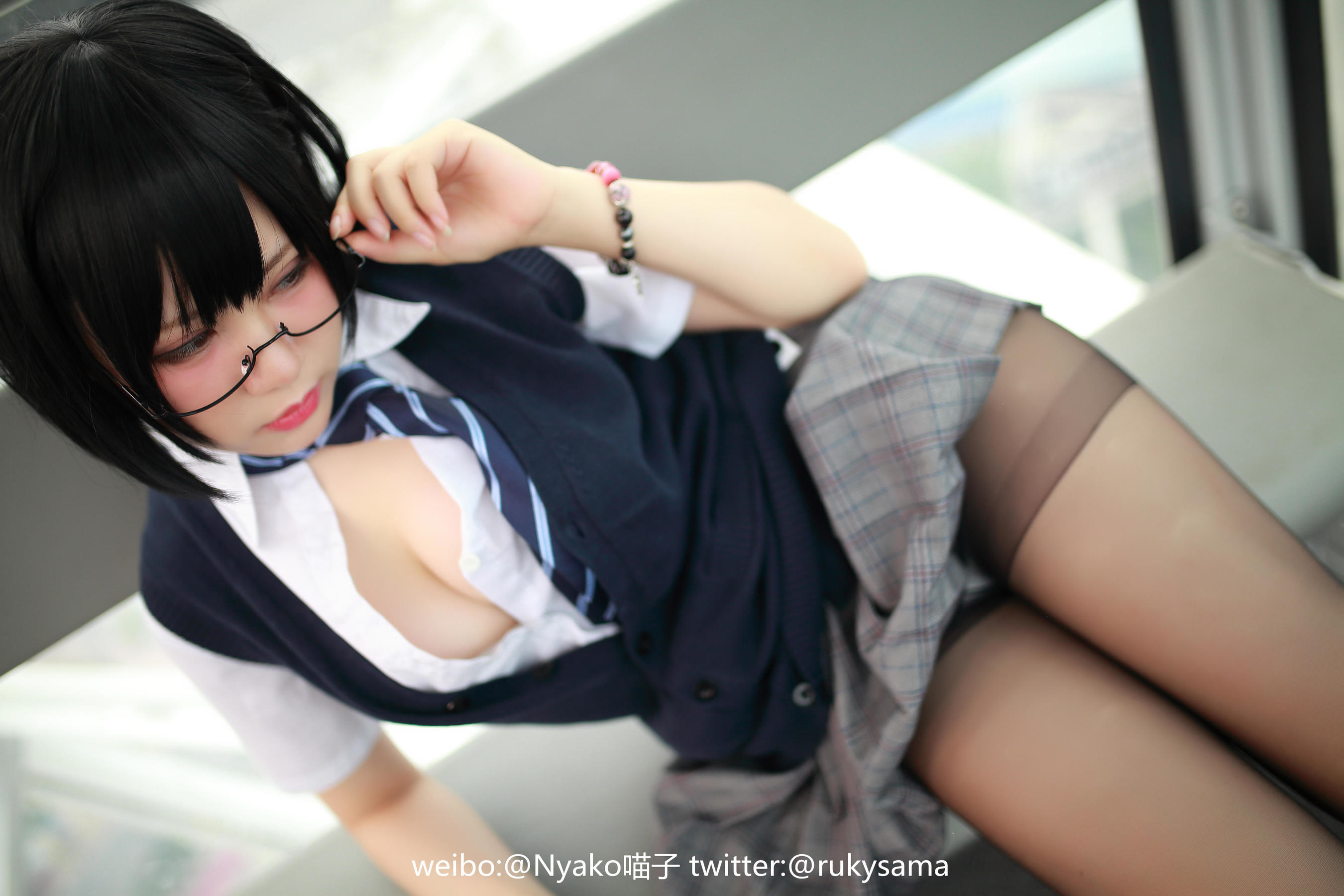 萌妹子Nyako喵子 高中生02 第54张图