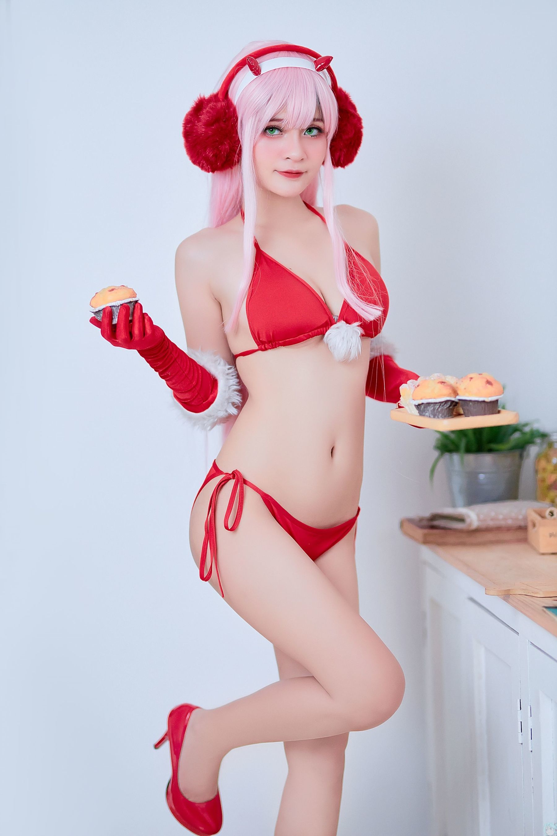 [COS福利] Azami - Zero Two X-Mas 第22张图
