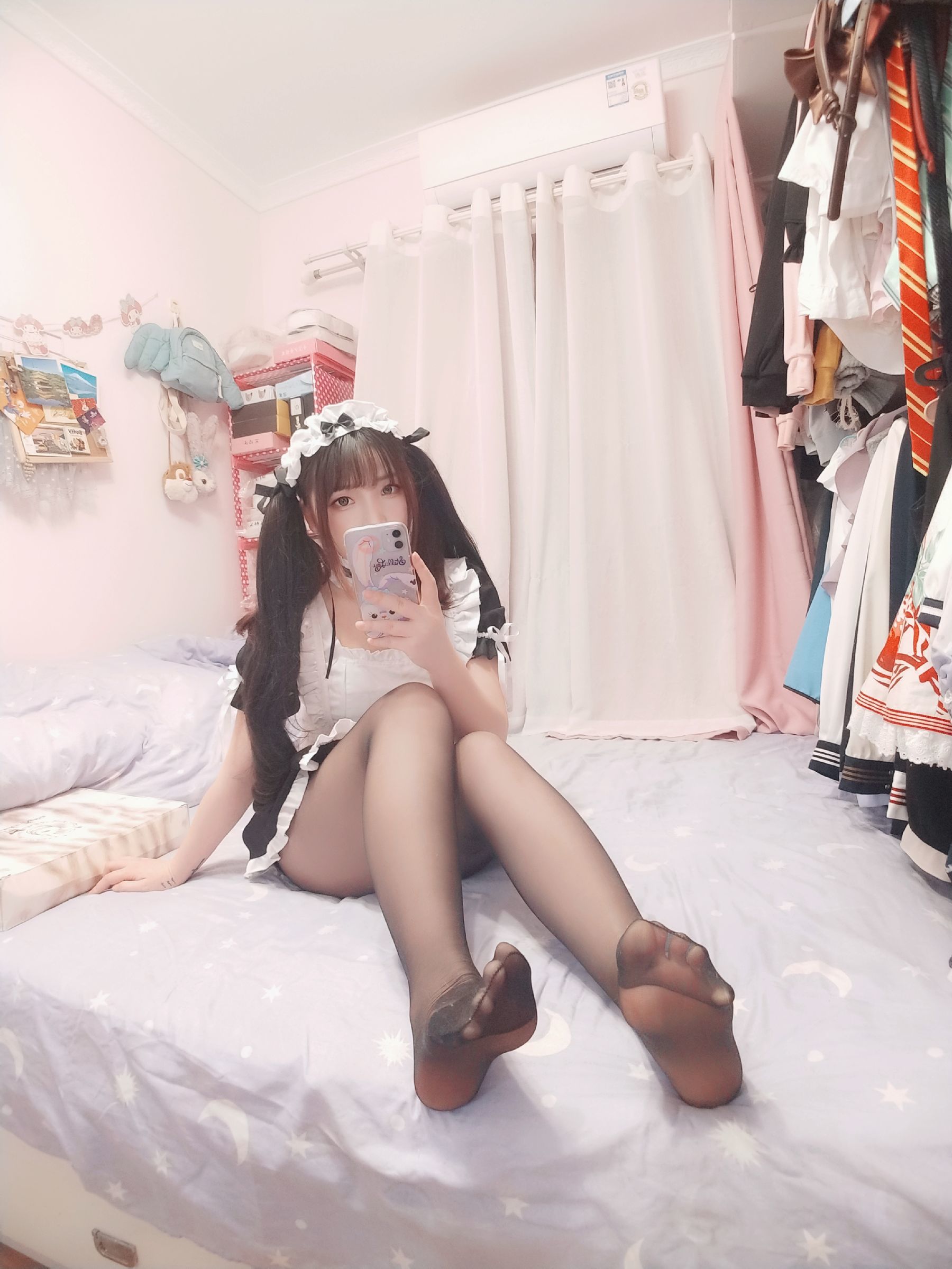 [COS福利] 二次元美女古川kagura - 黑丝女仆 第36张图