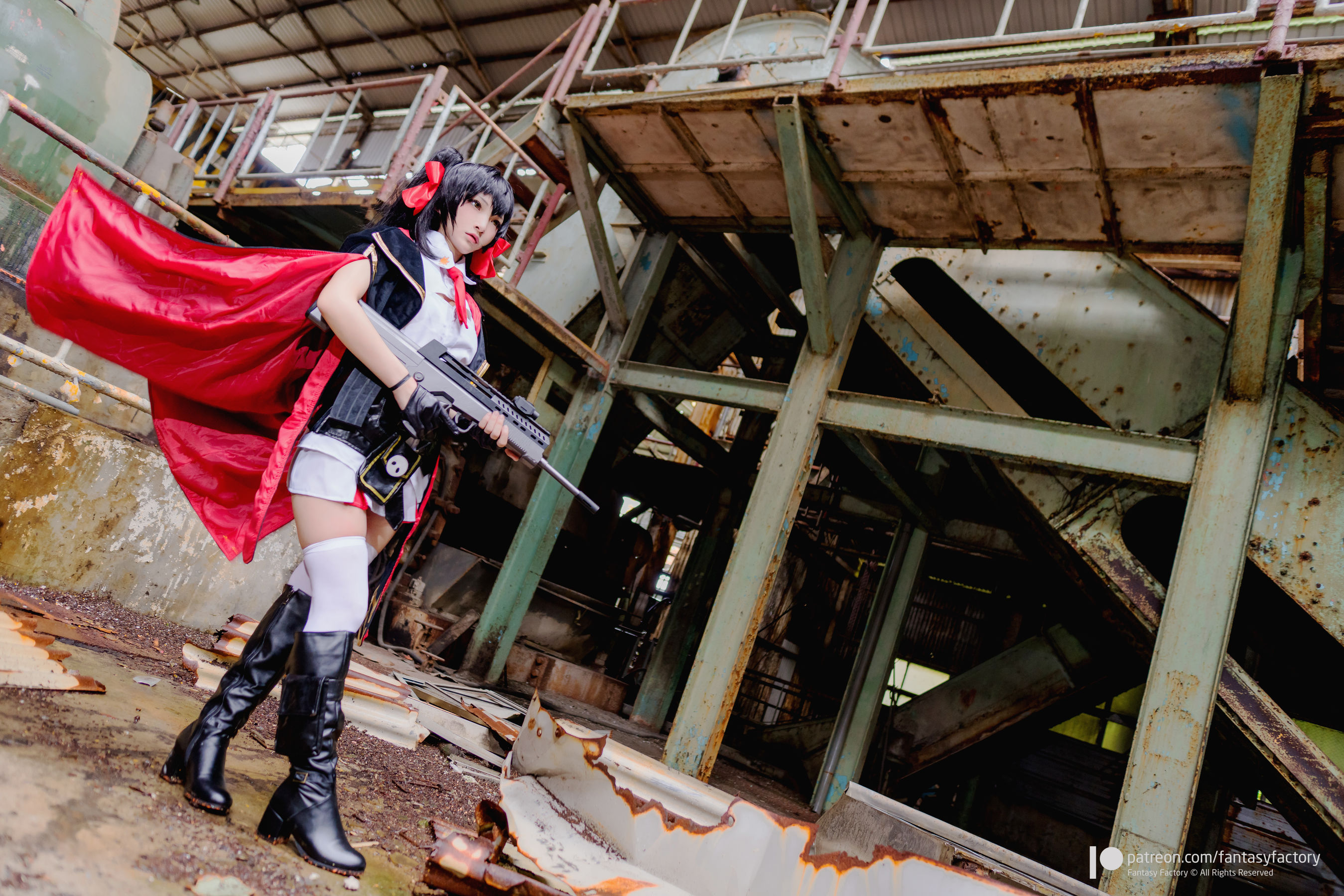 [Cosplay写真] 小丁 《Fantasy Factory》 - 2019.08 水底 黑丝 邻家少女 第34张图