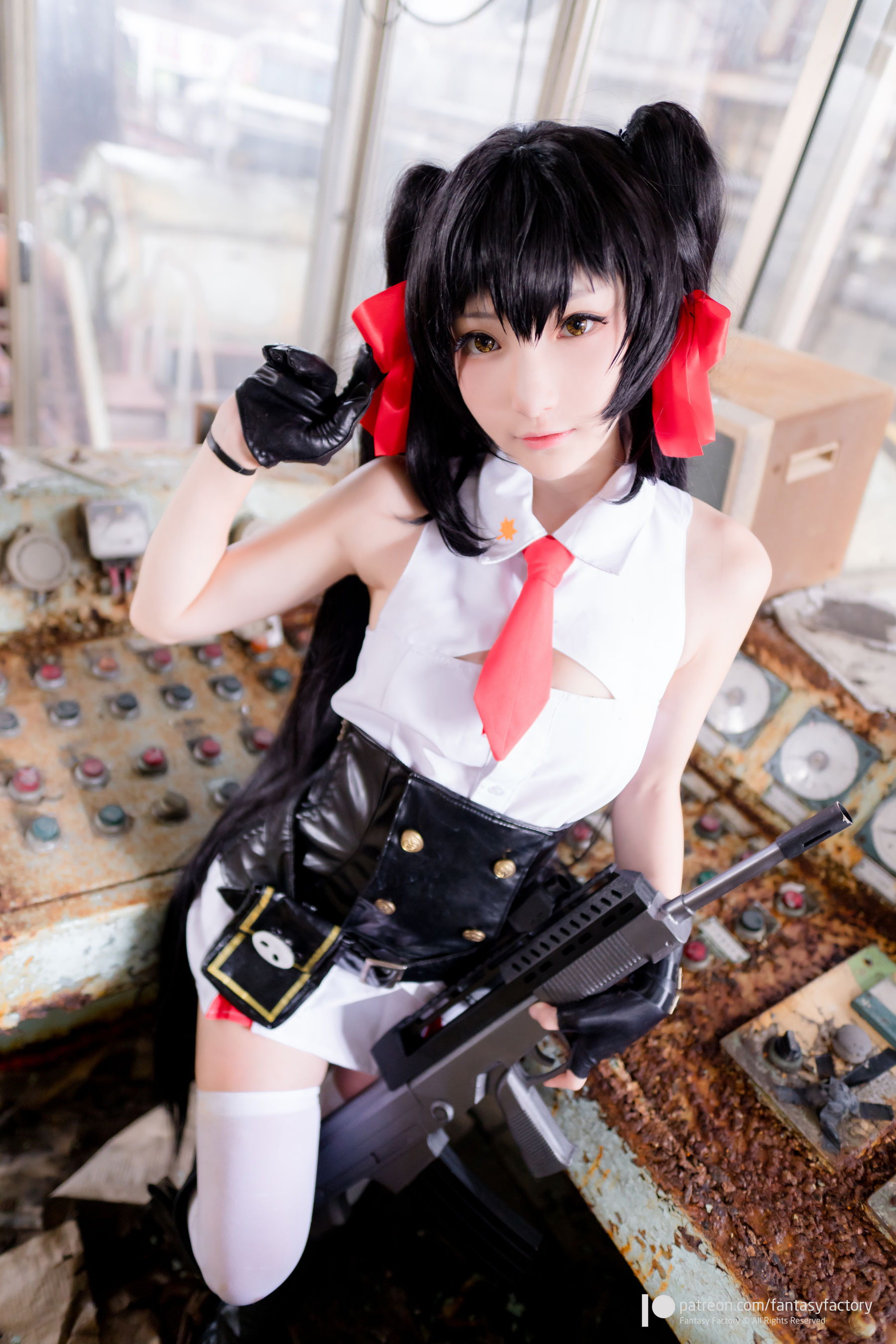 [Cosplay写真] 小丁 《Fantasy Factory》 - 2019.08 水底 黑丝 邻家少女 第42张图