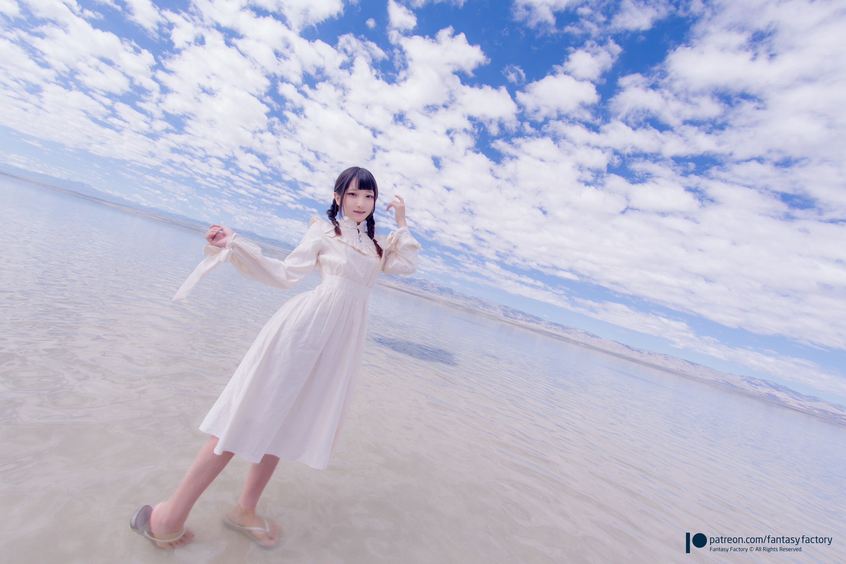 [Cosplay写真] 小丁 《Fantasy Factory》 - 2019.08 水底 黑丝 邻家少女 第73张图
