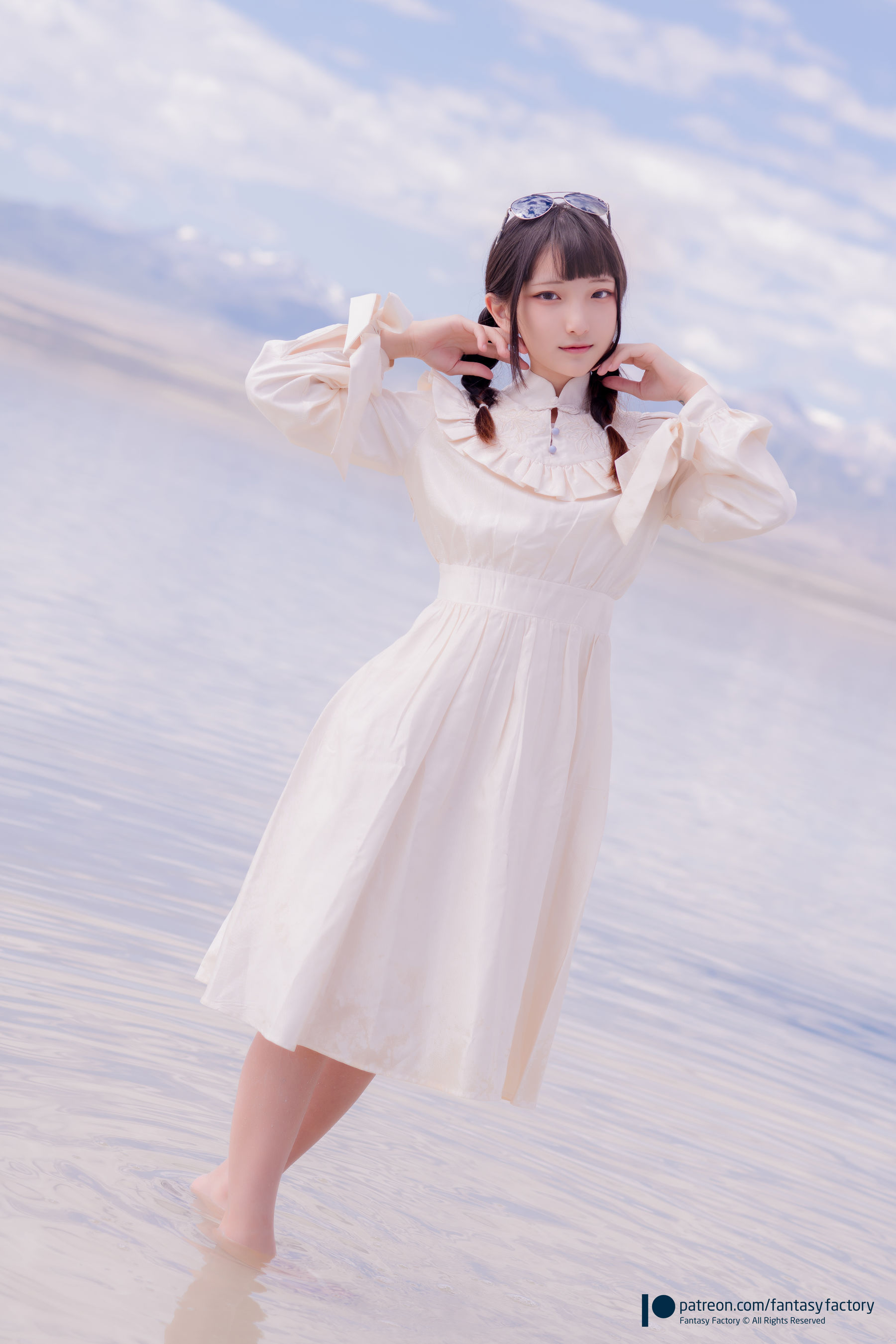 [Cosplay写真] 小丁 《Fantasy Factory》 - 2019.08 水底 黑丝 邻家少女 第75张图