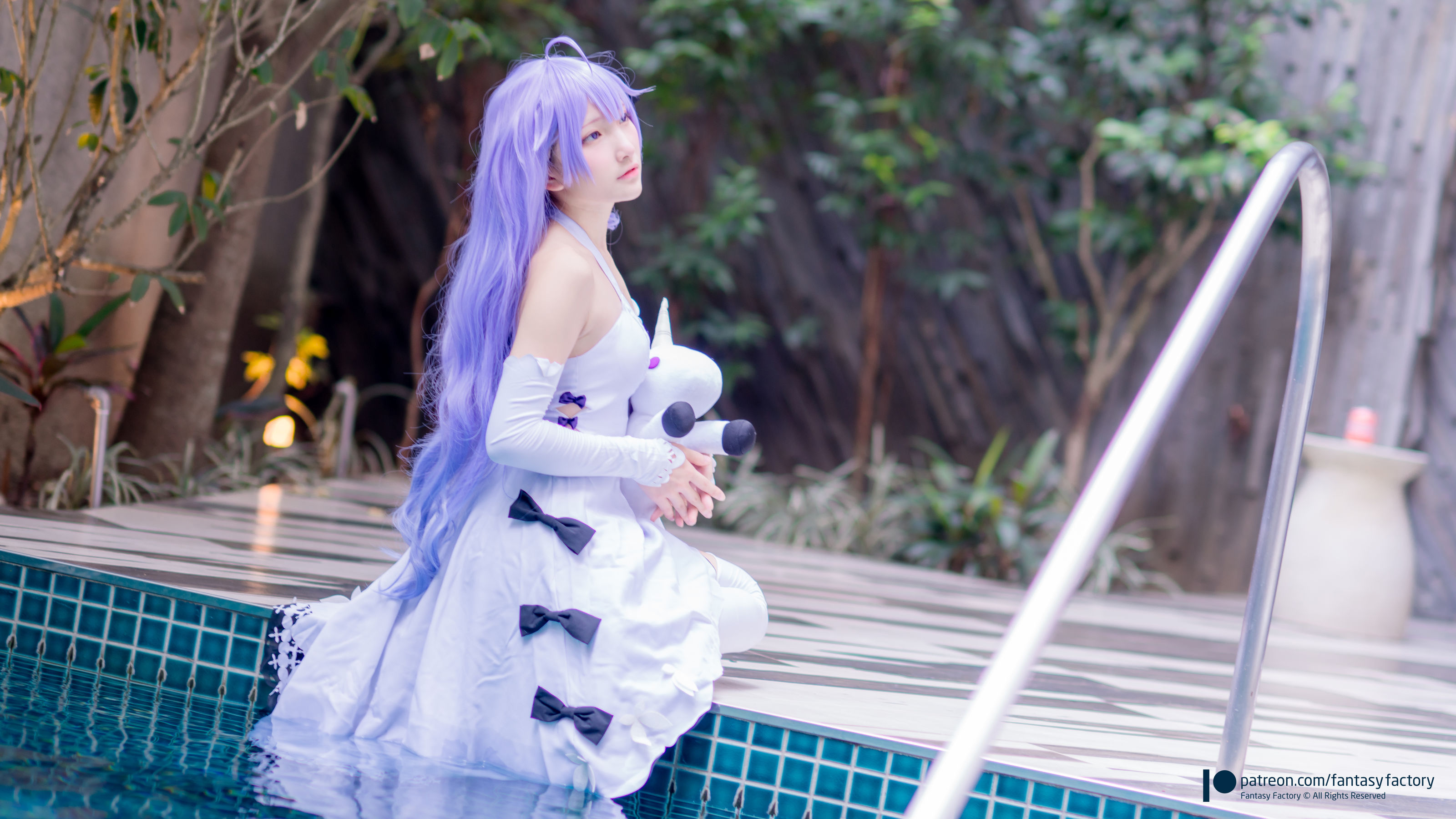 [Cosplay写真] 小丁 《Fantasy Factory》 - 2019.08 水底 黑丝 邻家少女 第80张图