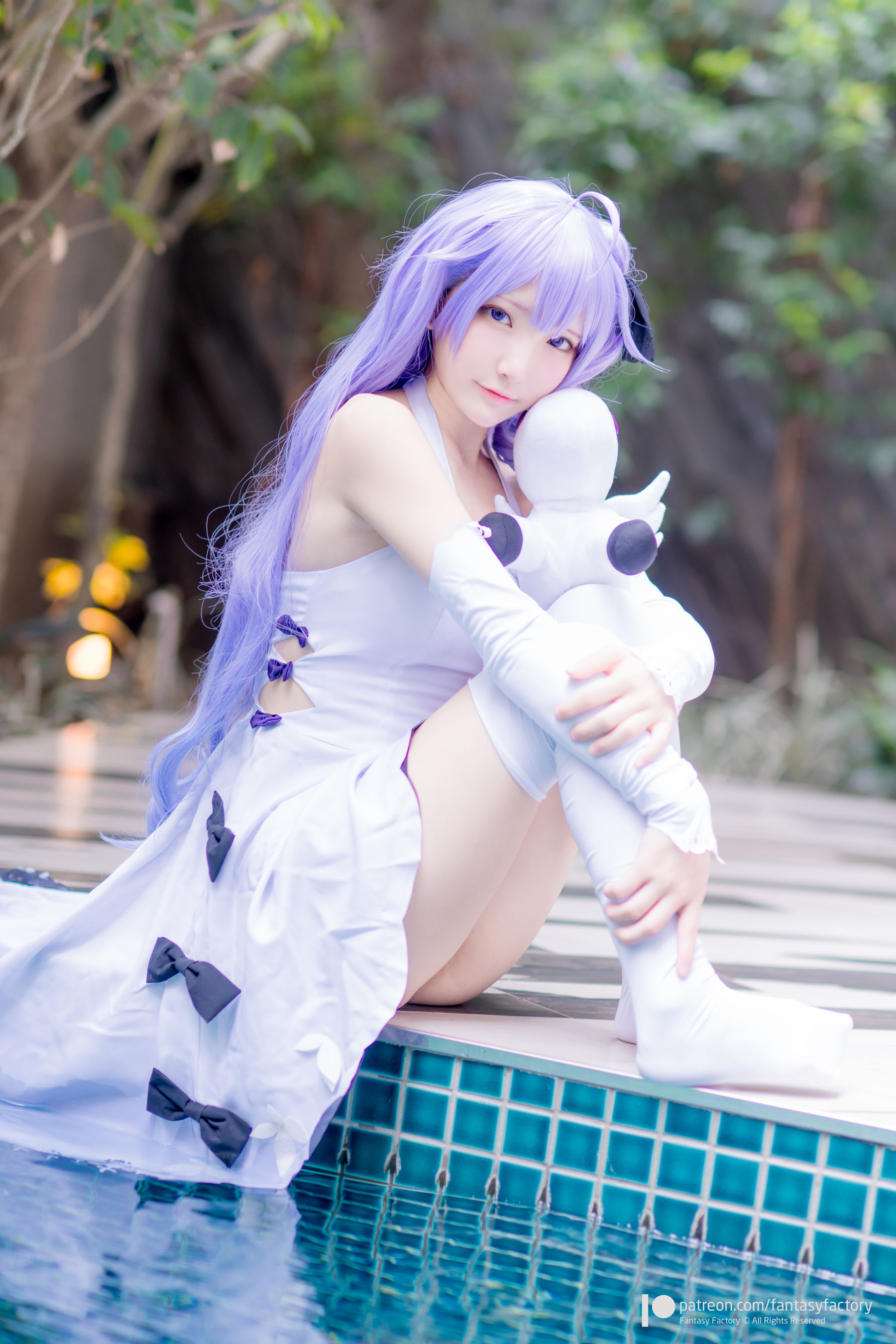 [Cosplay写真] 小丁 《Fantasy Factory》 - 2019.08 水底 黑丝 邻家少女 第82张图