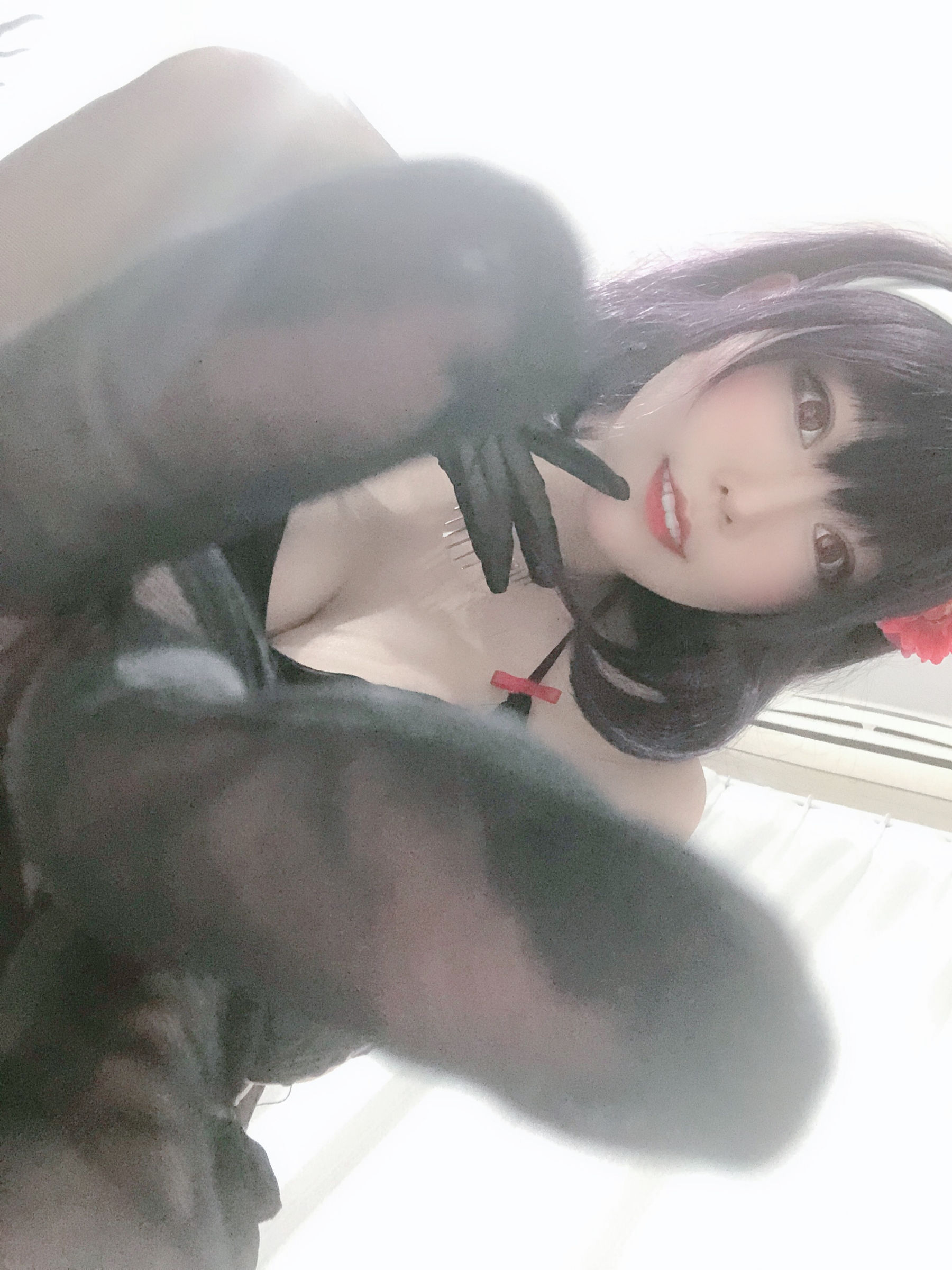 [Cosplay写真] 香草喵露露 - 诗羽学姐睡衣 第13张图