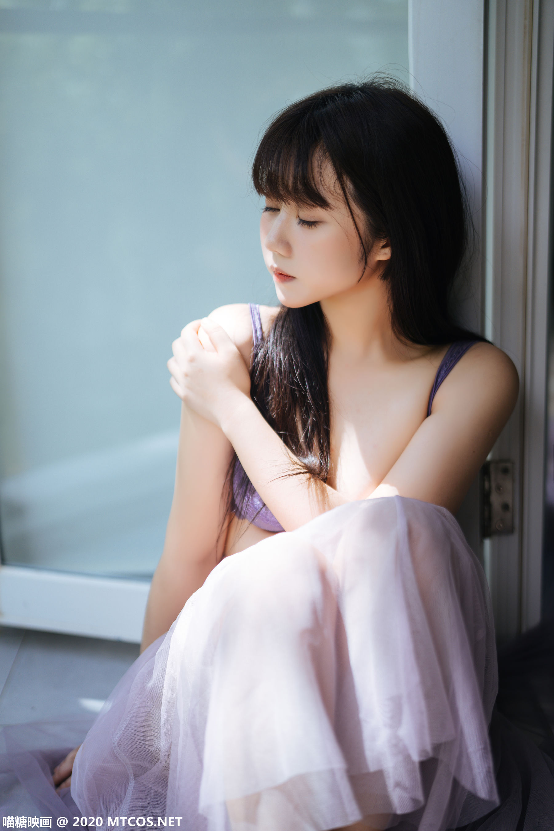 [喵糖映画] VOL.309 镜酱 蓝蝶静夏 第21张图