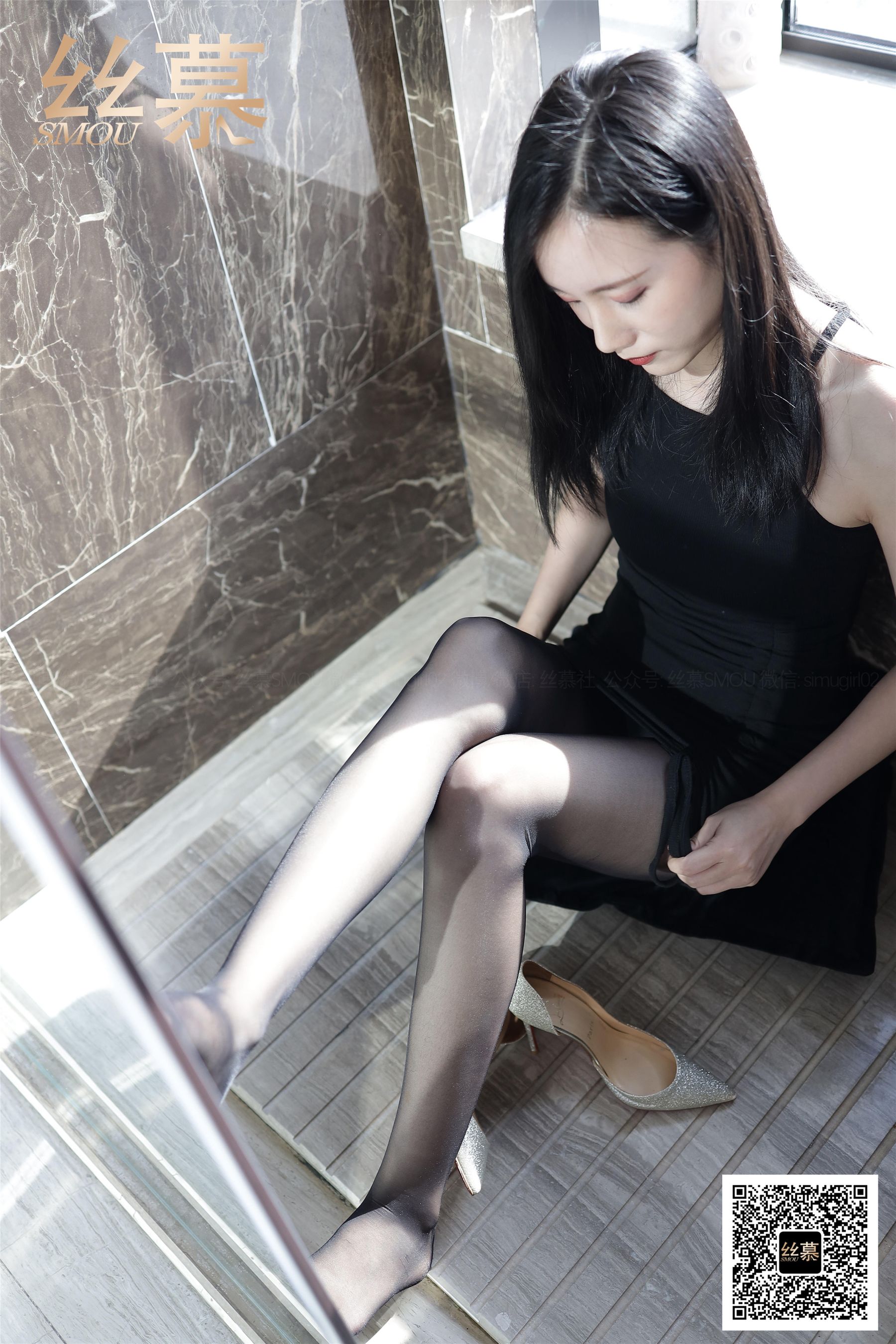 [丝慕] SM365 天天一元 紫宁《禁欲黑丝》 第24张图
