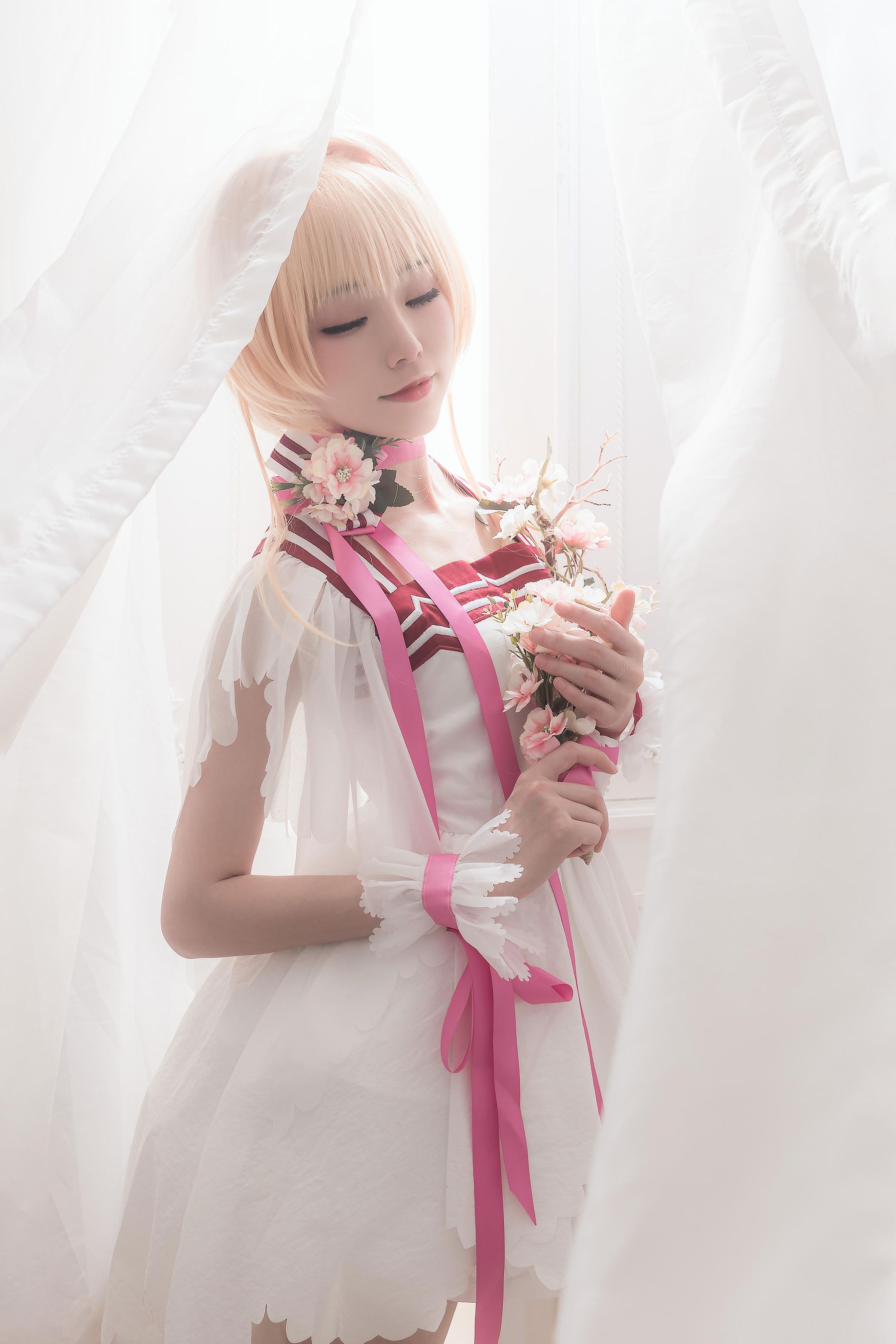 [Cosplay] 动漫博主Kitaro_绮太郎 - 小樱 第1张图