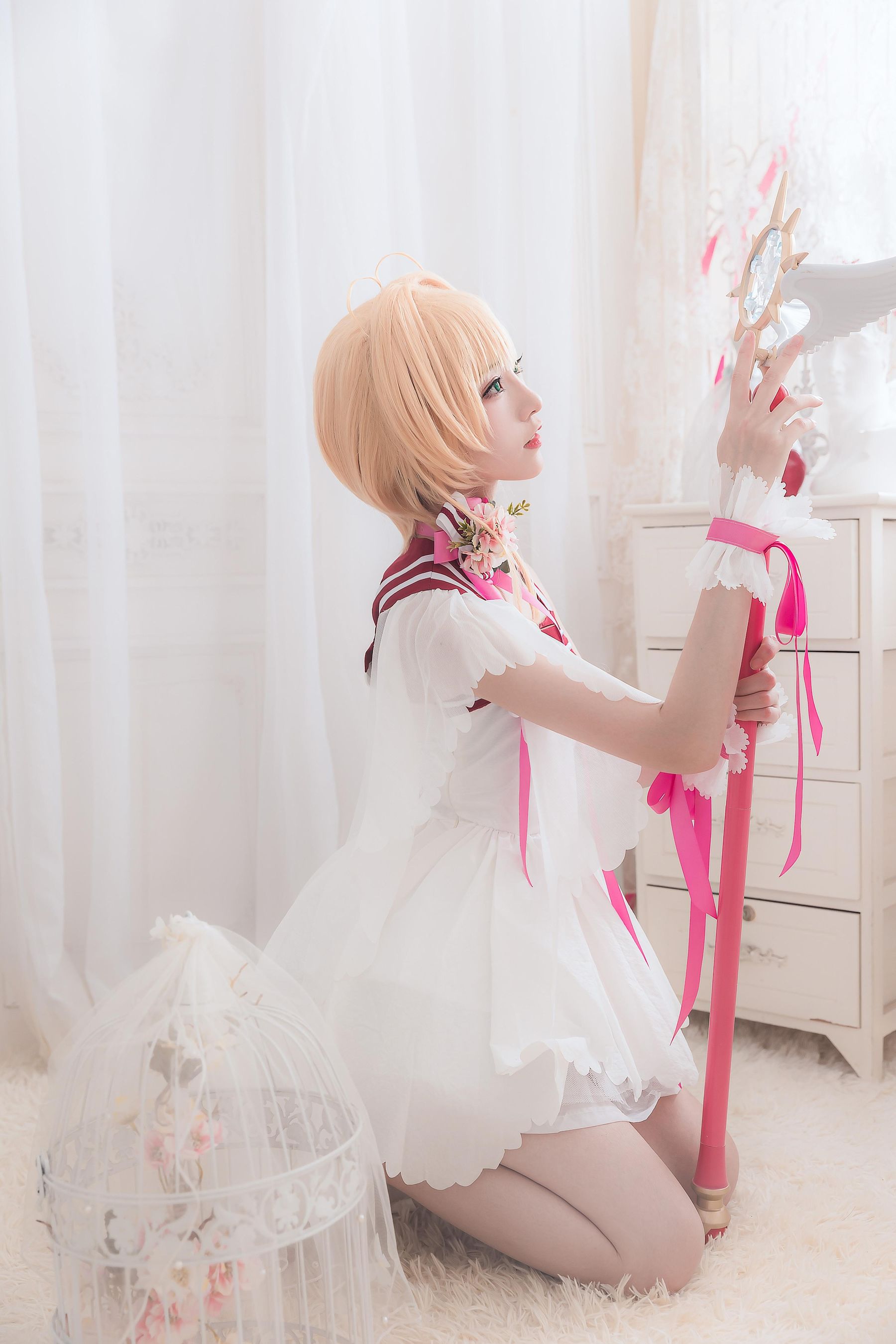 [Cosplay] 动漫博主Kitaro_绮太郎 - 小樱 第3张图