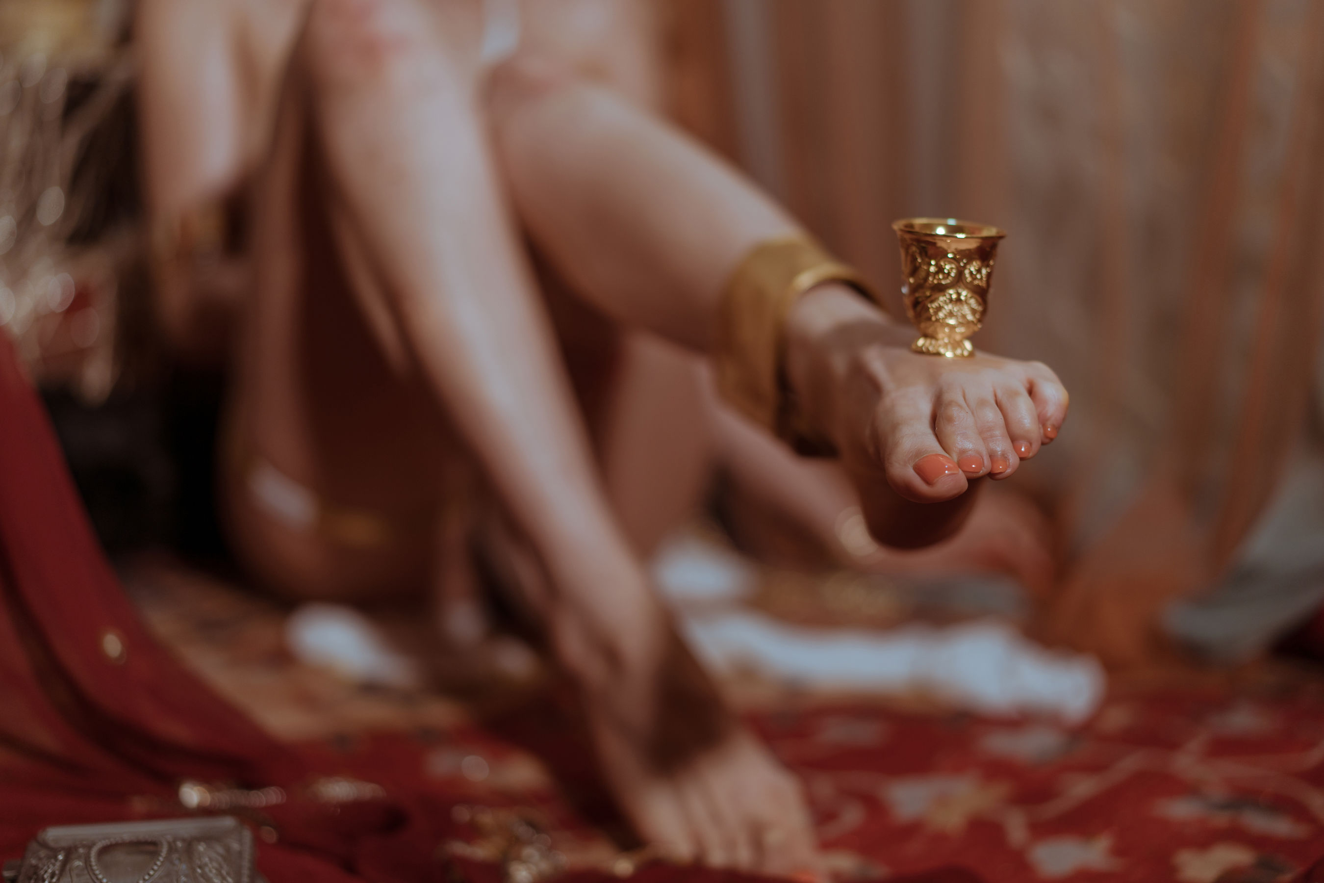 [COS福利] 秋和柯基(夏小秋秋秋) - 宫廷狼妖-兽耳娘 第4张图