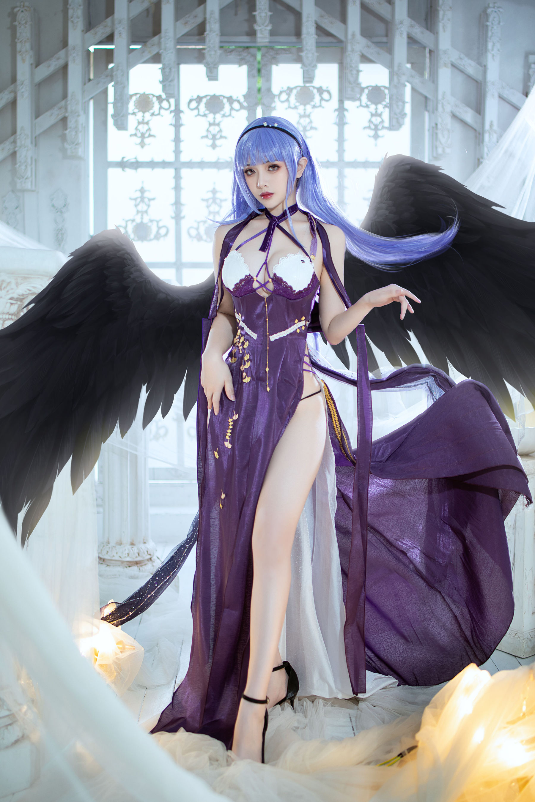 [COS福利] 动漫博主雯妹 - 碧蓝航线黛朵 第2张图