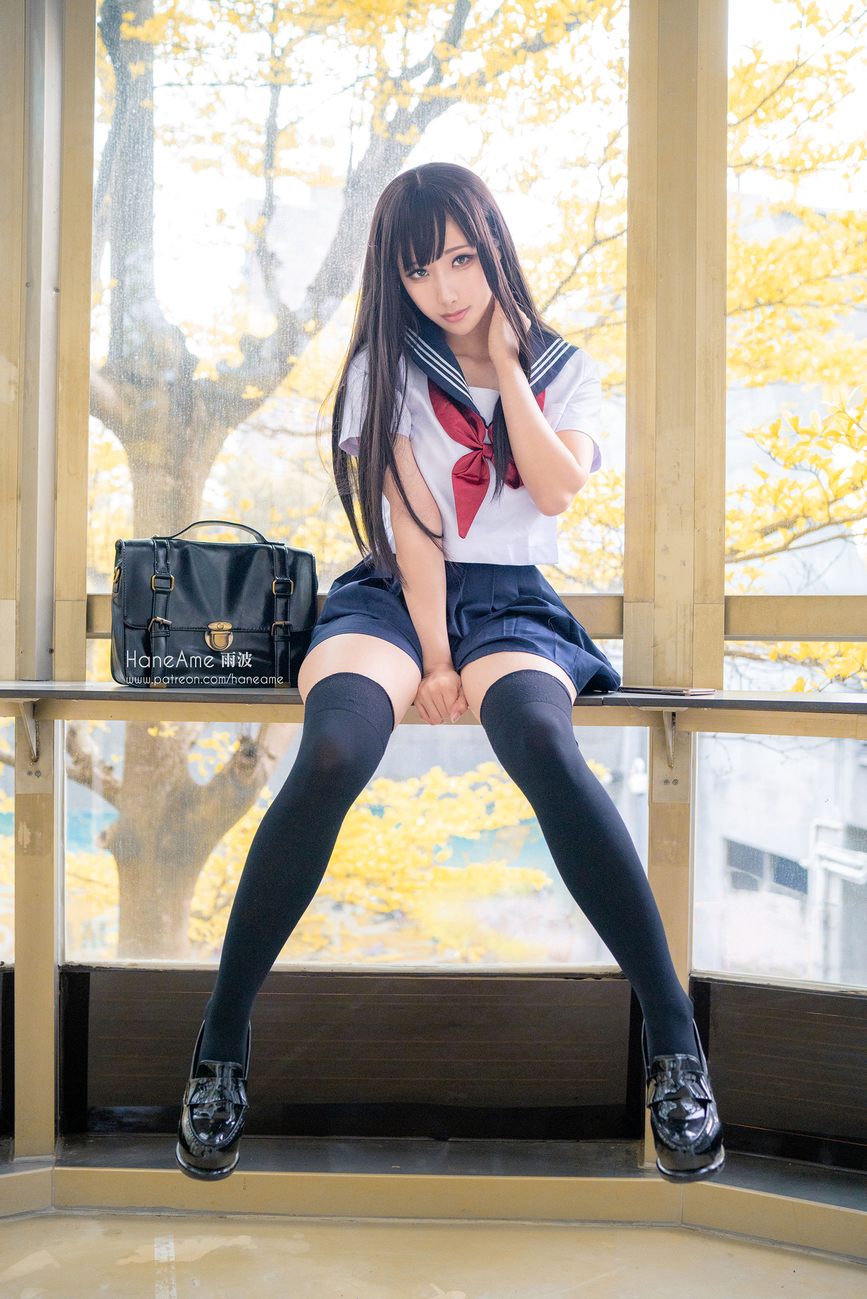 [COS福利] Hane Ame 雨波写真 - JK 第11张图