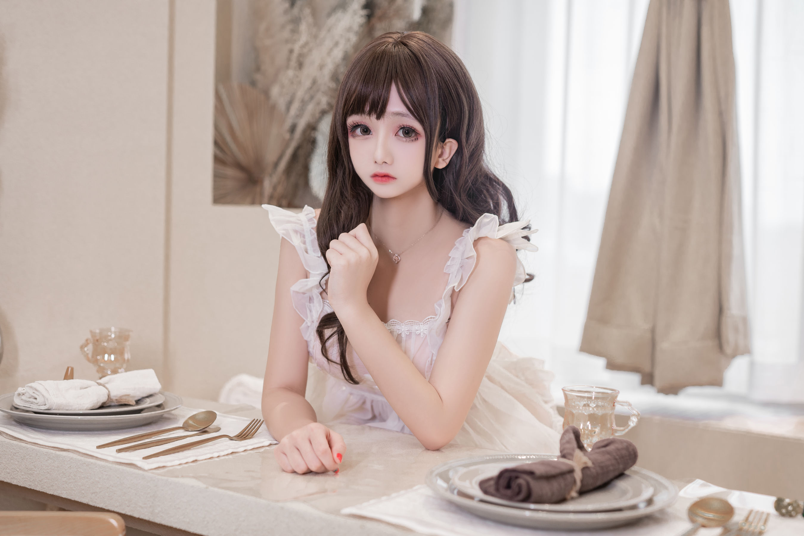 [COS福利] Cosplay日奈娇 - 围裙人妻 第11张图