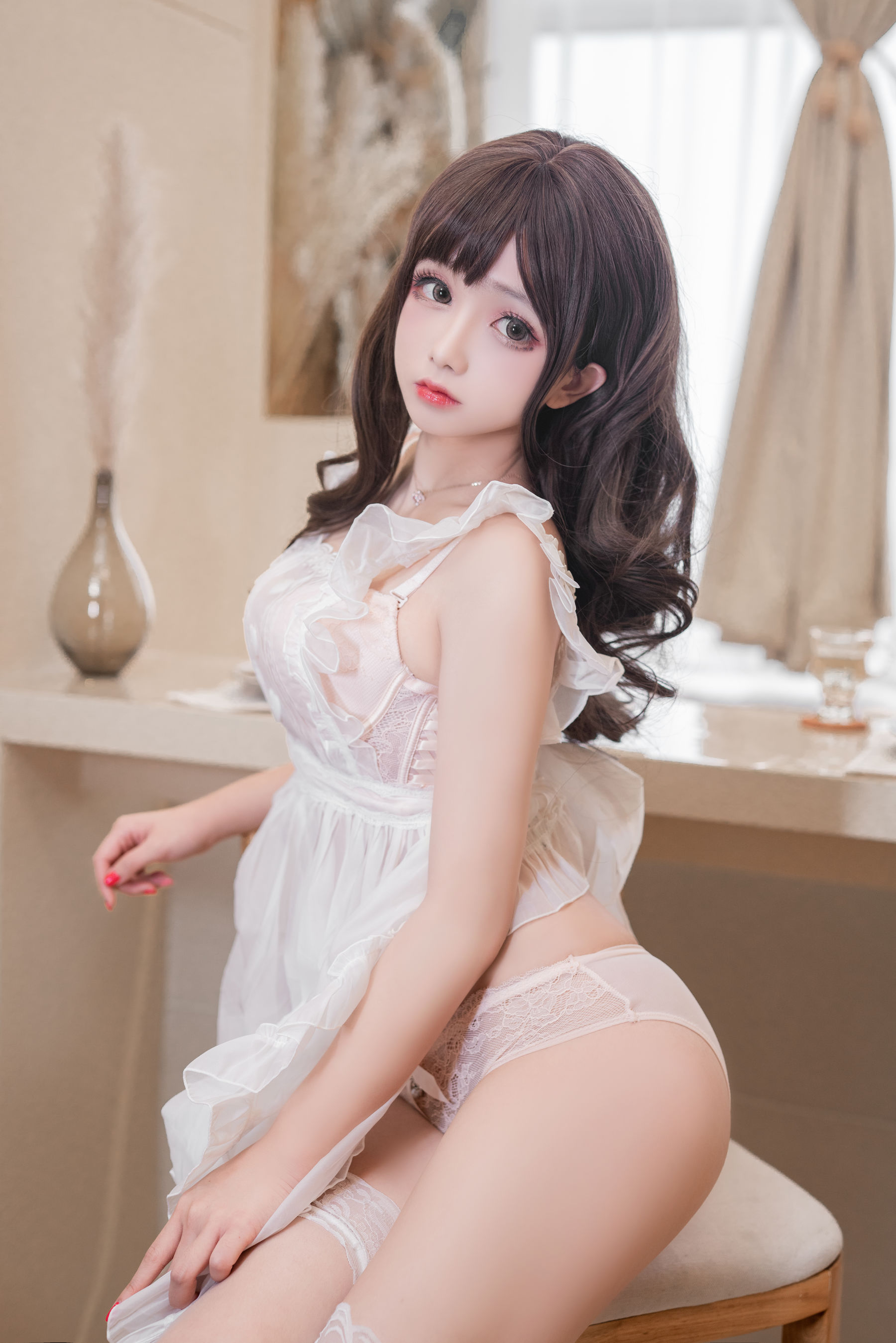 [COS福利] Cosplay日奈娇 - 围裙人妻 第9张图