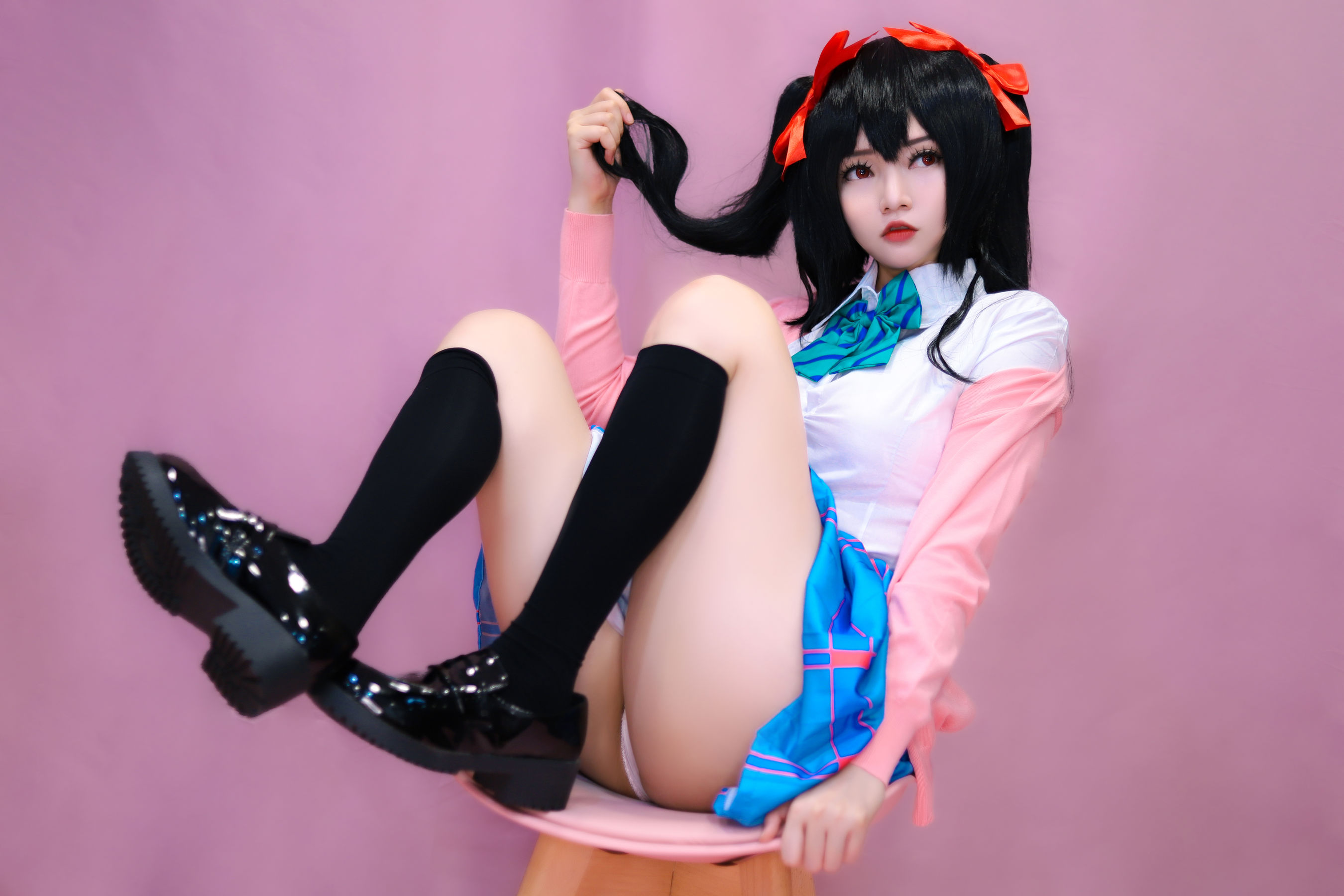 [网红COSER写真] Coser小姐姐Potato Godzilla - Nico Yazawa 第2张图