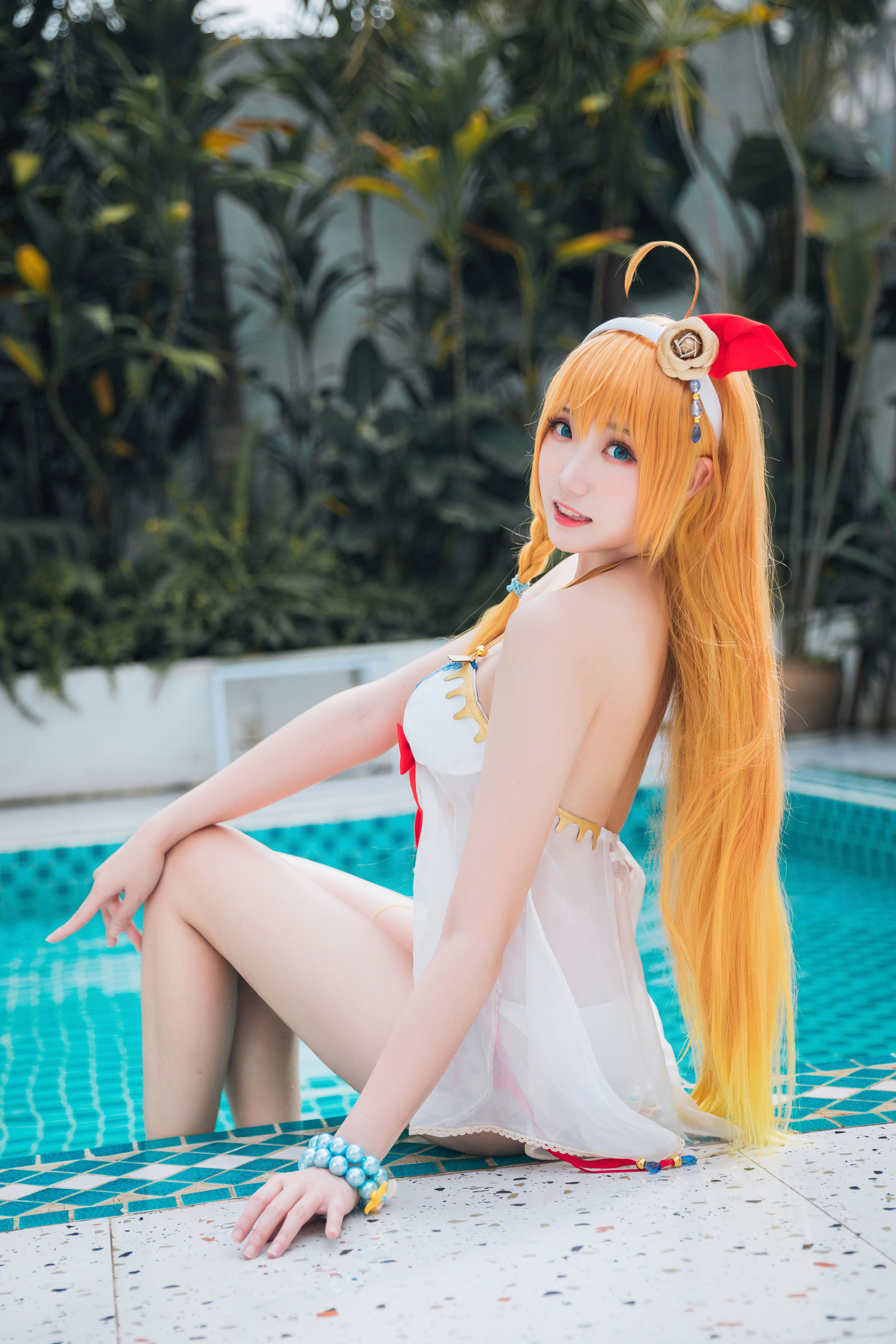 [网红COSER写真] Coser瓜希酱福利 - 公主连结 夏日御三家 第11张图