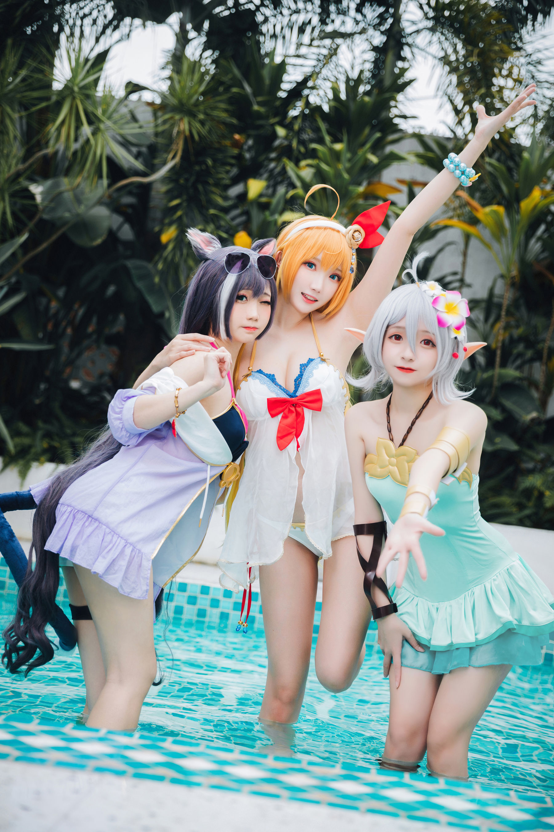 [网红COSER写真] Coser瓜希酱福利 - 公主连结 夏日御三家 第16张图