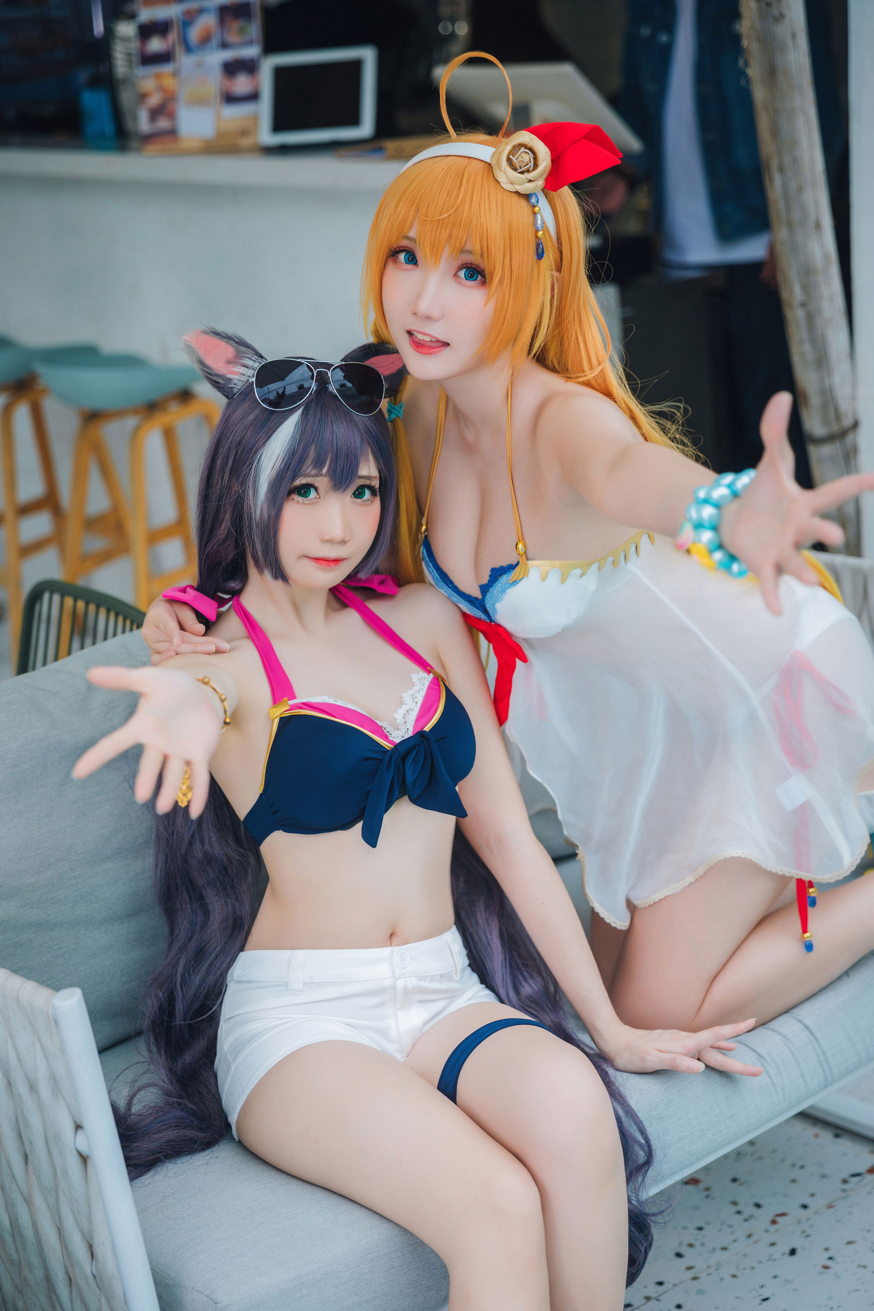 [网红COSER写真] Coser瓜希酱福利 - 公主连结 夏日御三家 第19张图