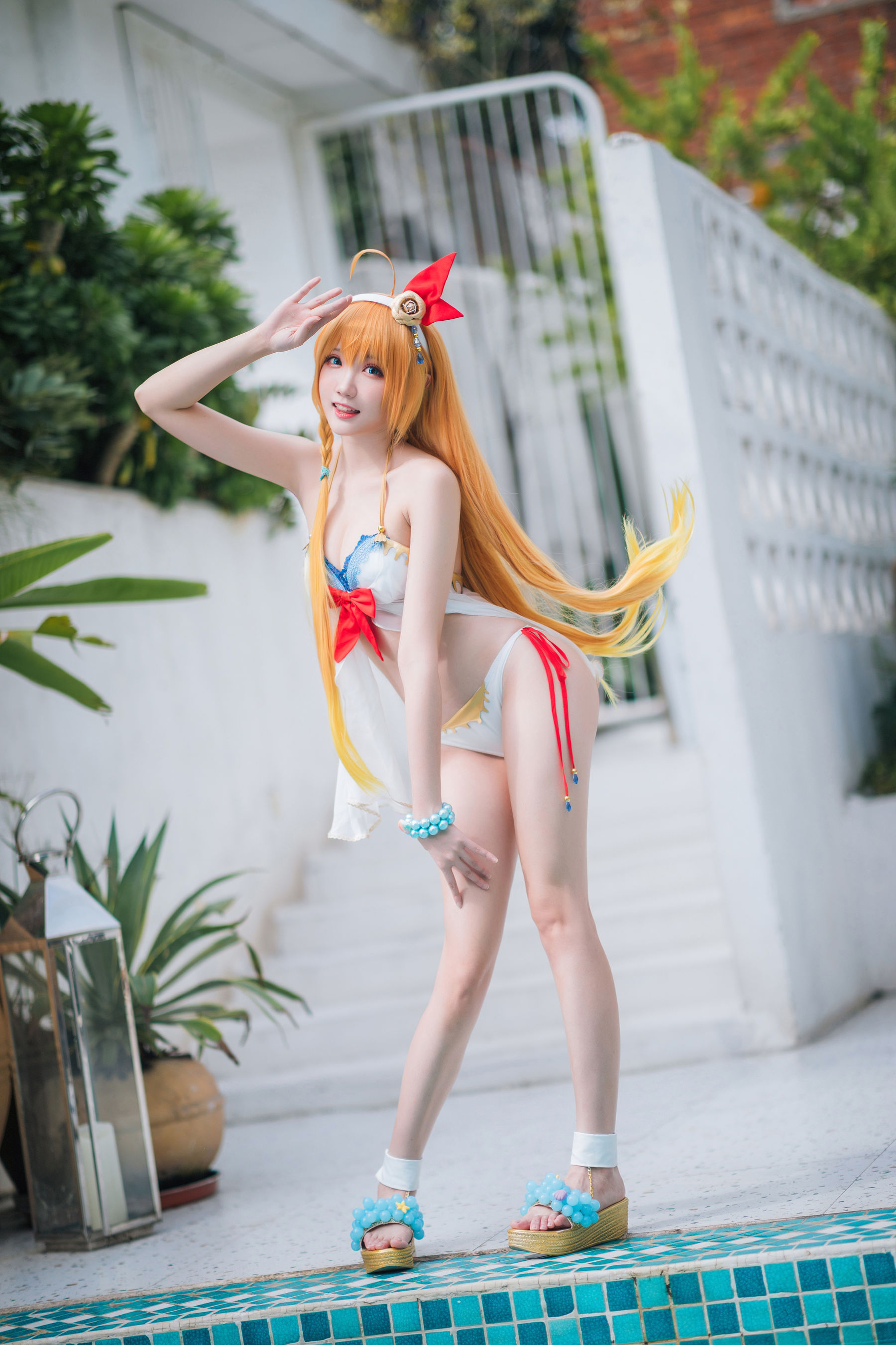 [网红COSER写真] Coser瓜希酱福利 - 公主连结 夏日御三家 第7张图
