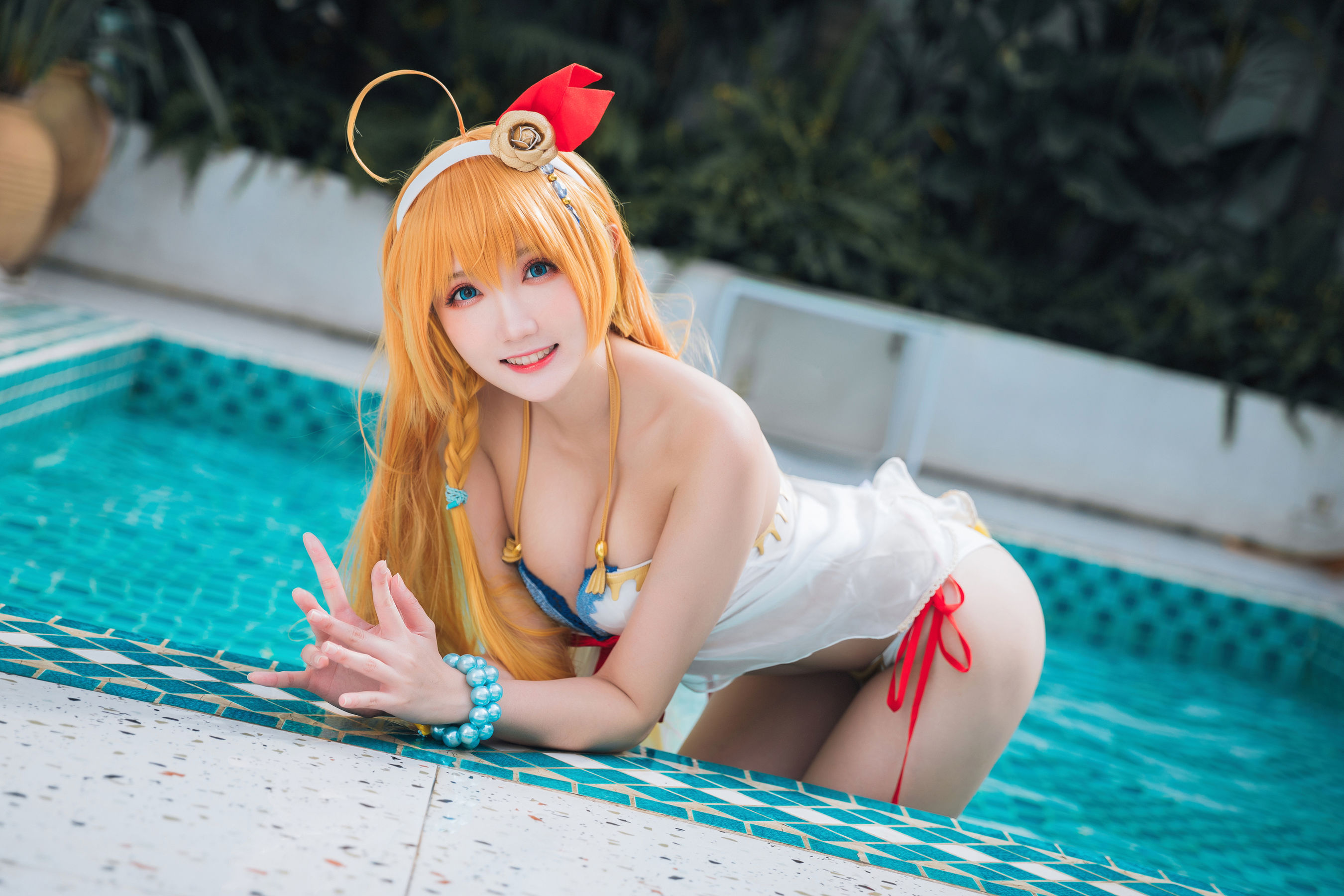 [网红COSER写真] Coser瓜希酱福利 - 公主连结 夏日御三家 第9张图
