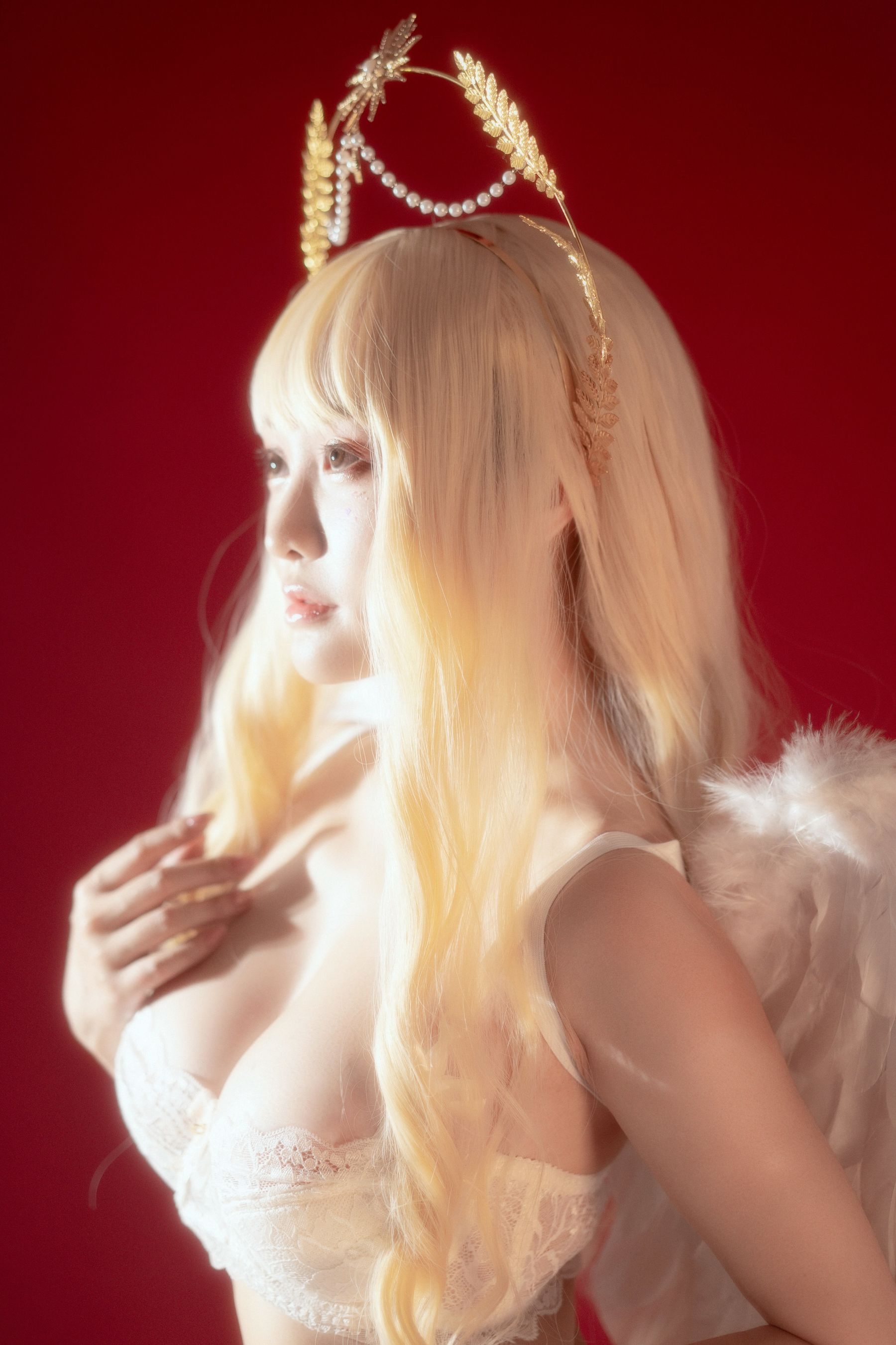 [网红COSER写真] 动漫博主脱尾巴Mizuki - 天使 第1张图