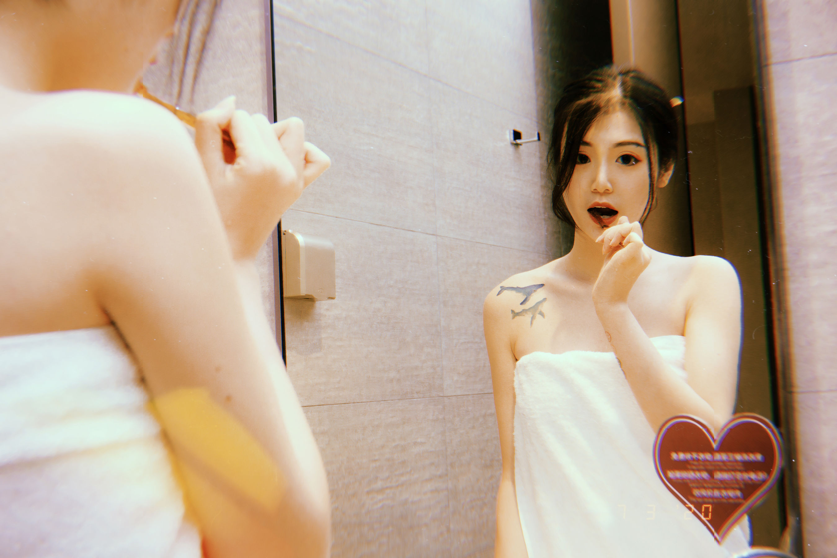 [网红COSER写真] 一米八的大梨子 - 冬日女友 第14张图