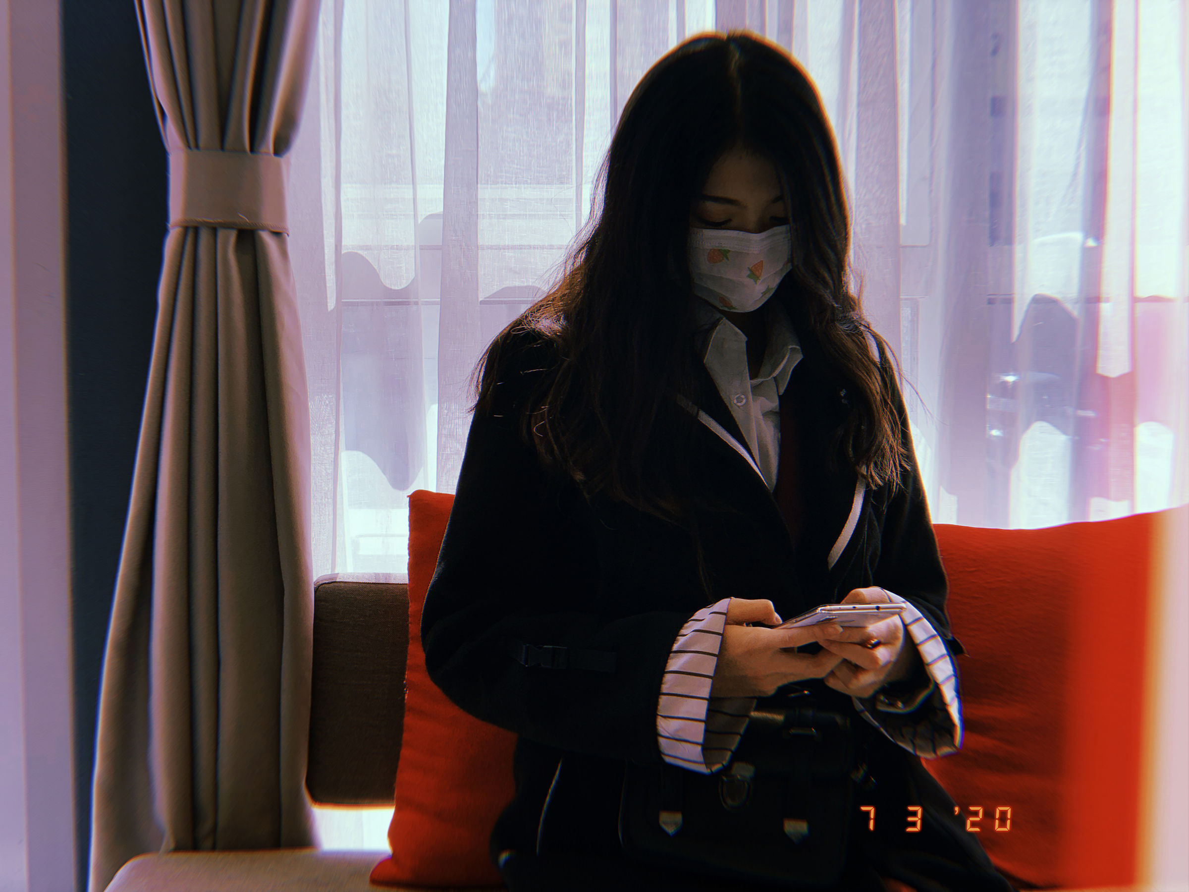 [网红COSER写真] 一米八的大梨子 - 冬日女友 第5张图