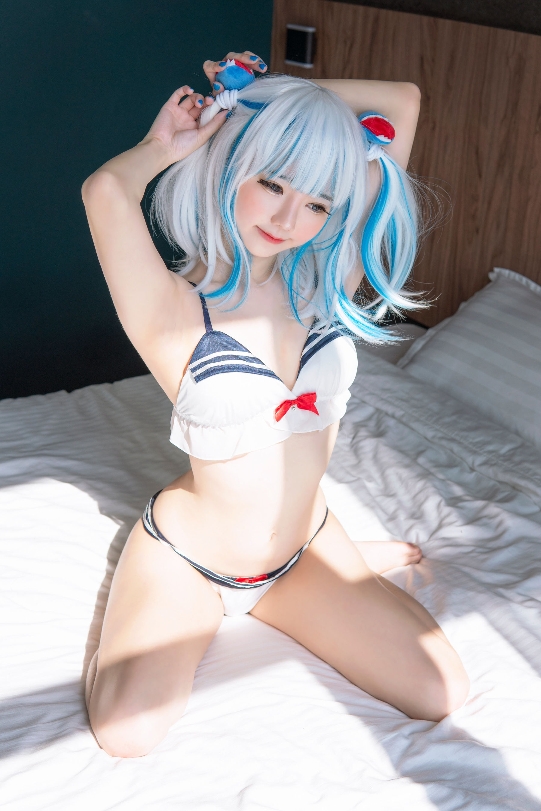 [福利COS] Sally Dorasnow - Gura Bikini 第16张图