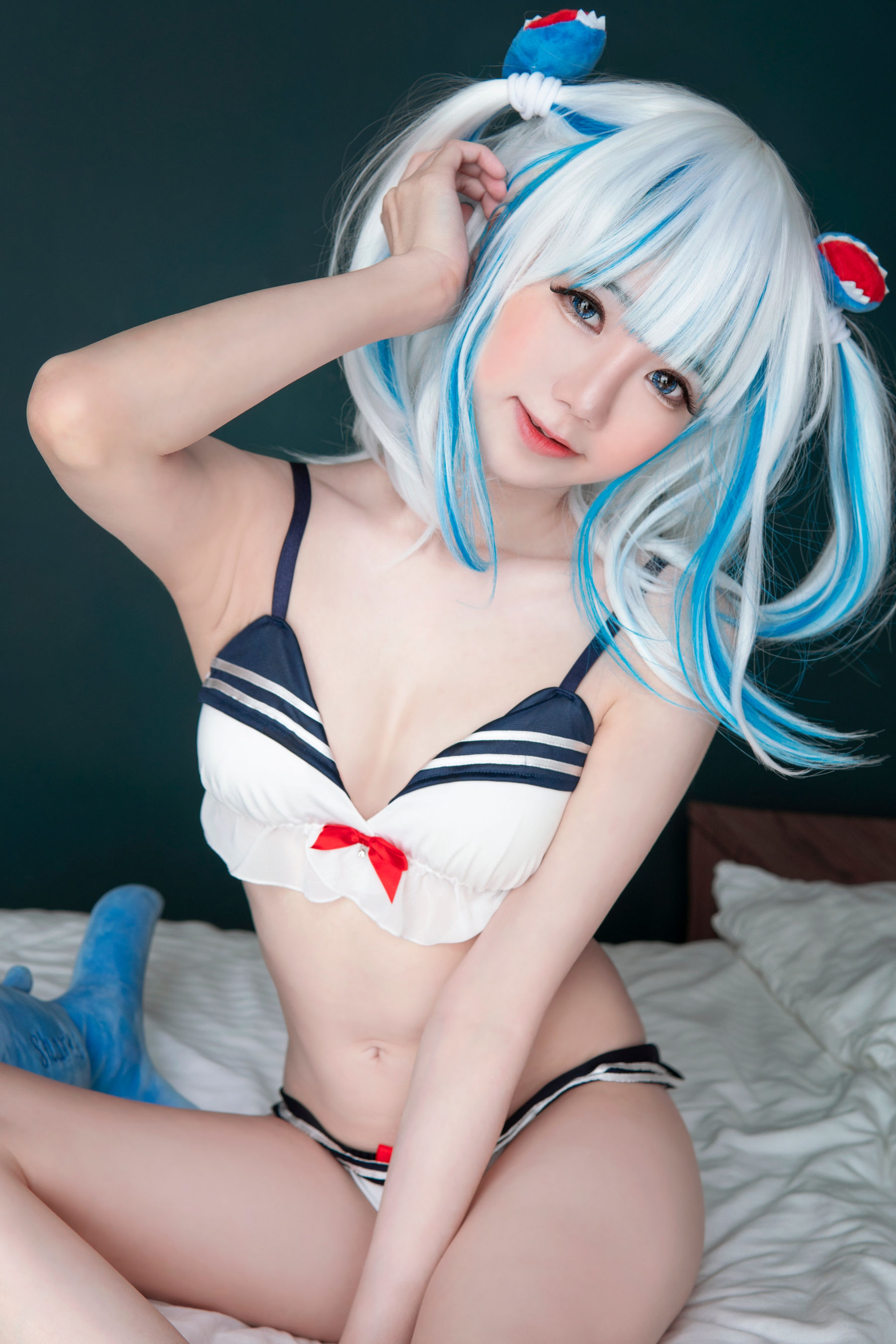 [福利COS] Sally Dorasnow - Gura Bikini 第24张图