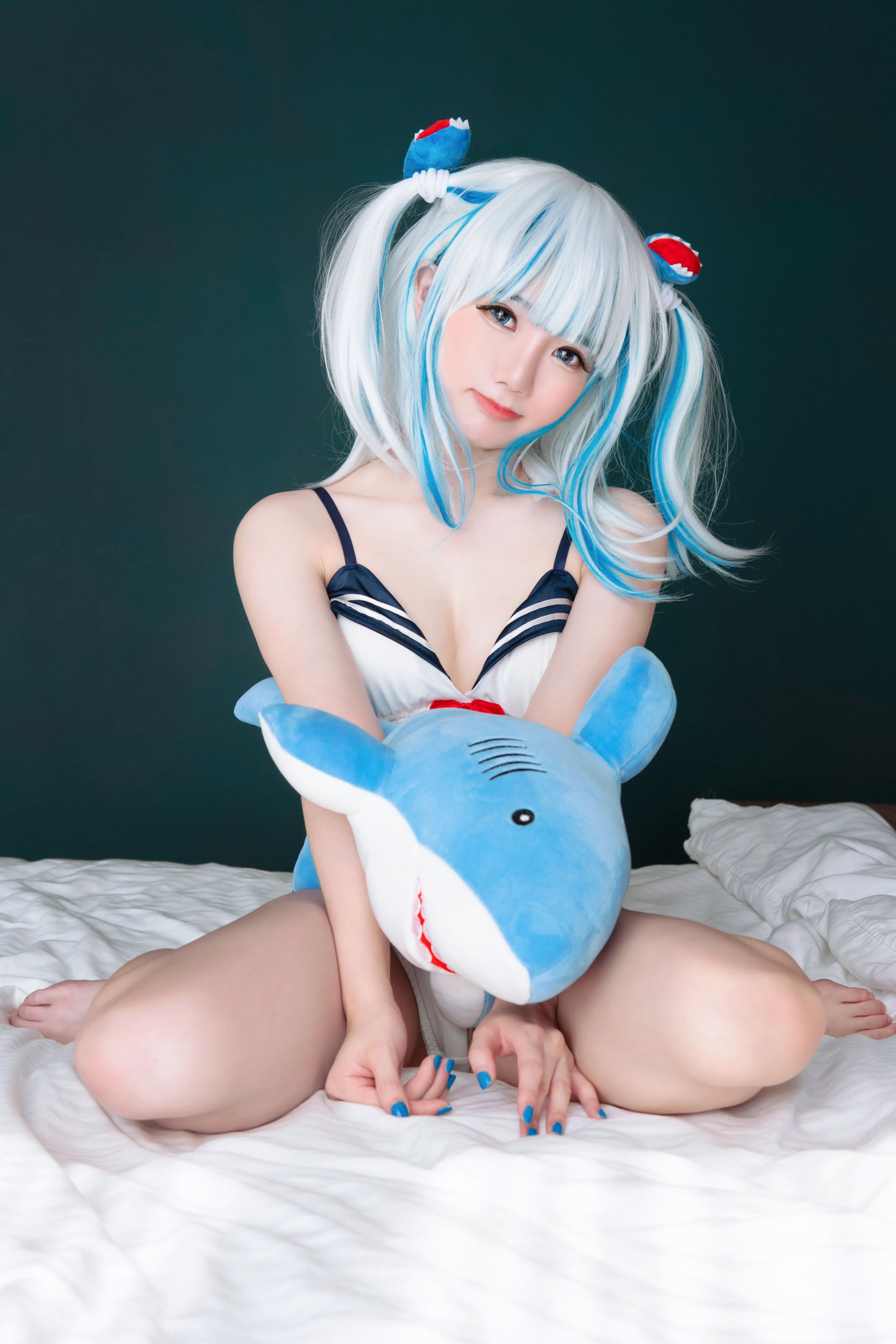 [福利COS] Sally Dorasnow - Gura Bikini 第27张图