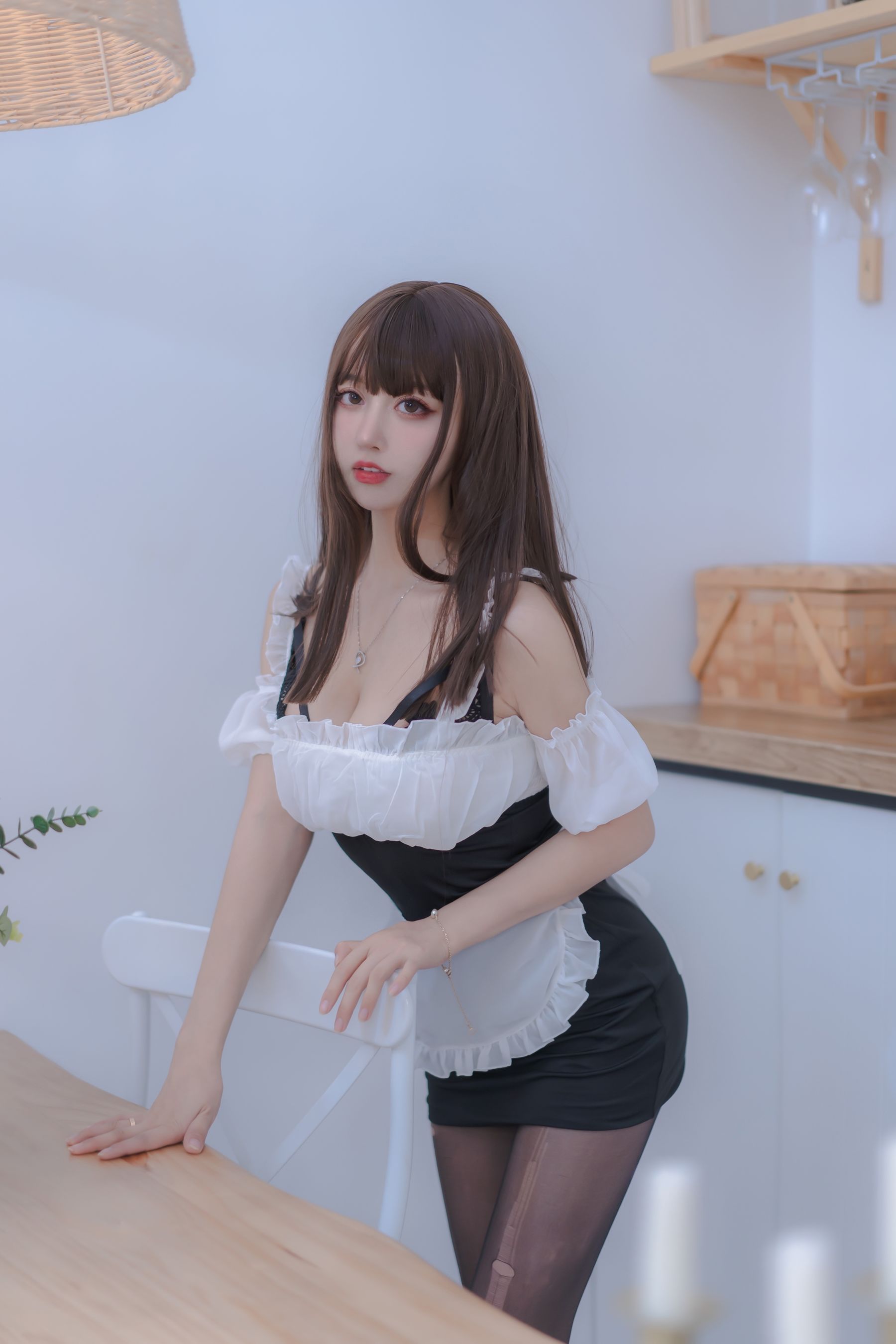 [福利COS] 斗鱼米线线sama写真 - 女仆使用手册 第61张图