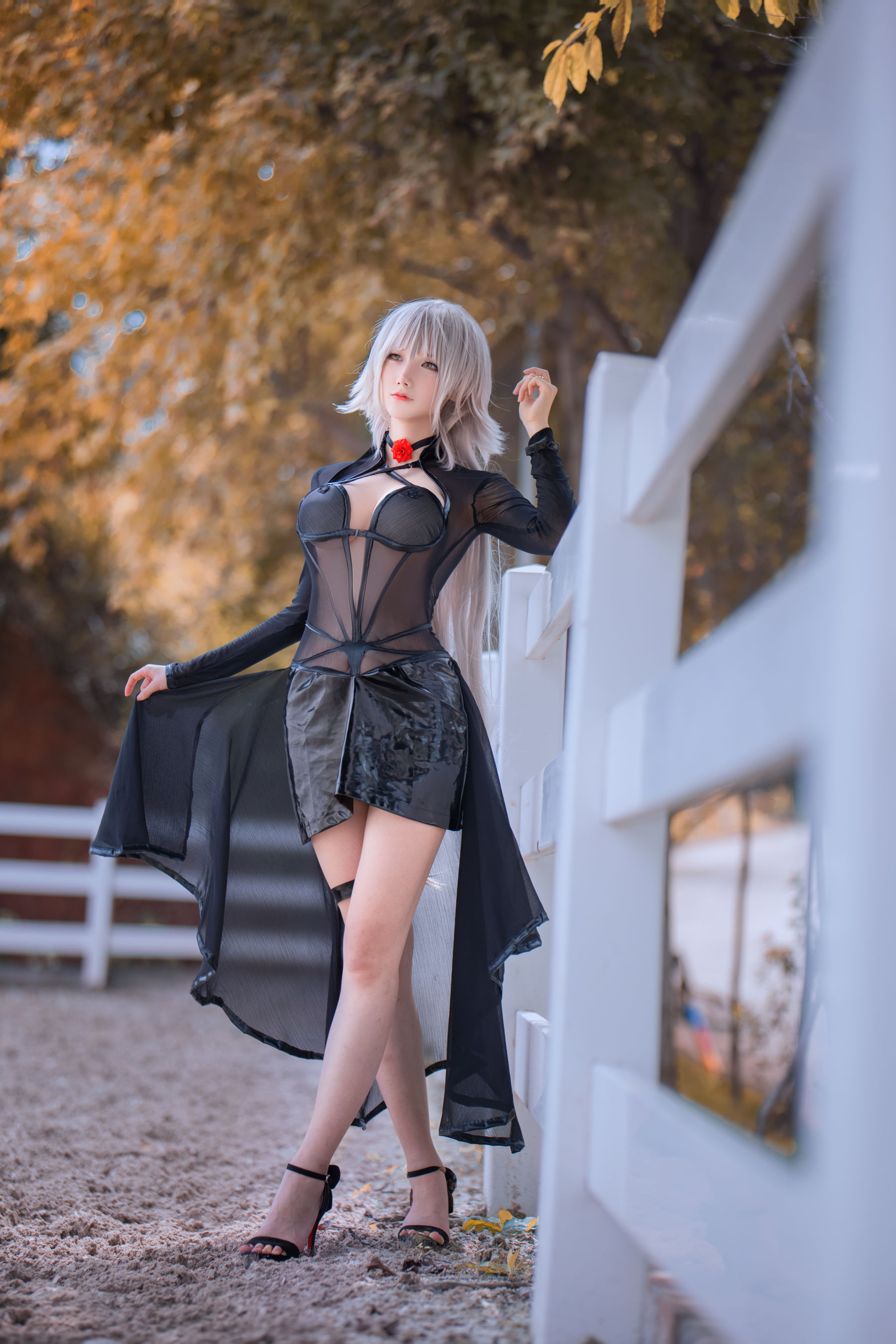 [福利COS] COS妹子仙九Airi - 黑贞马会 第14张图