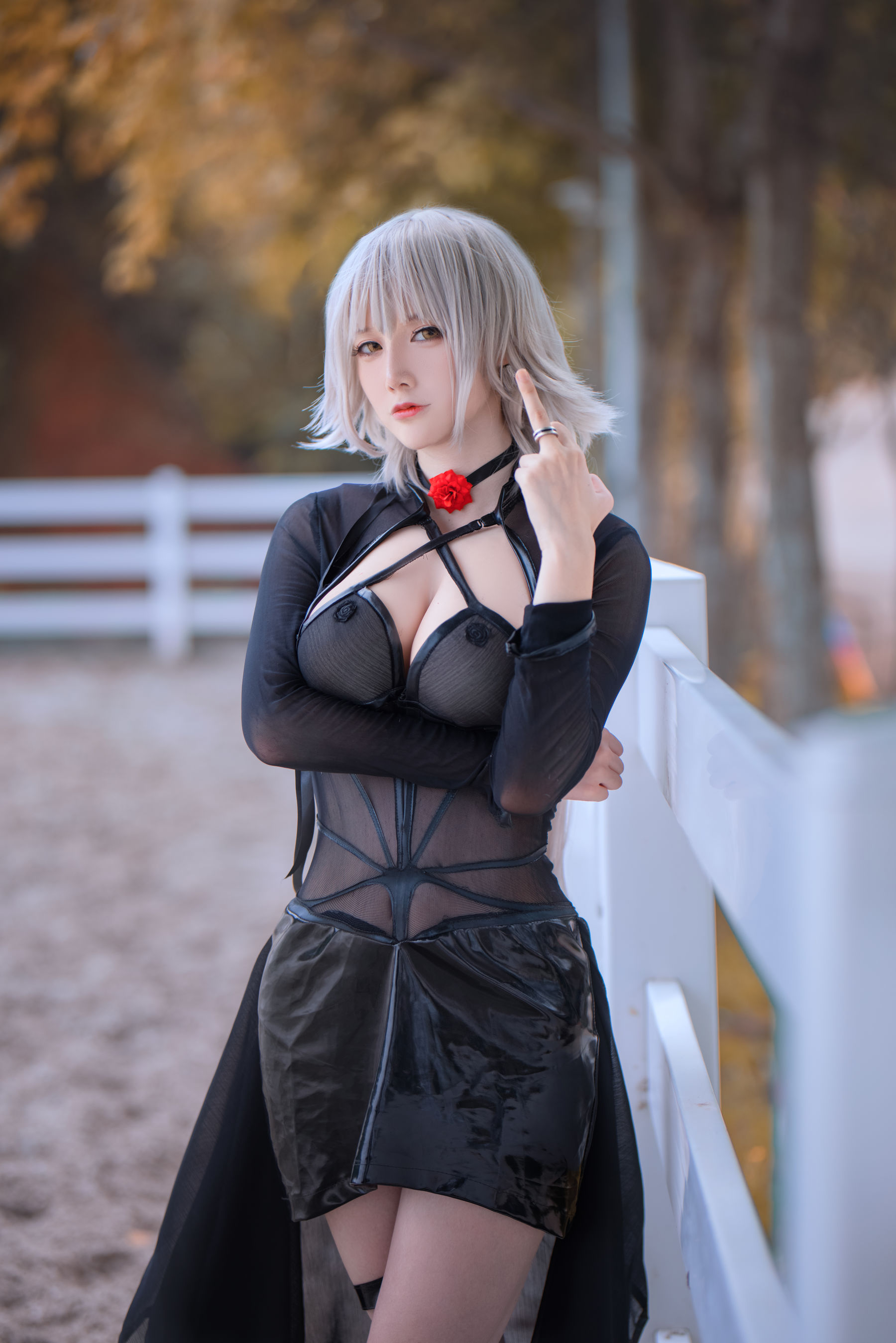 [福利COS] COS妹子仙九Airi - 黑贞马会 第15张图
