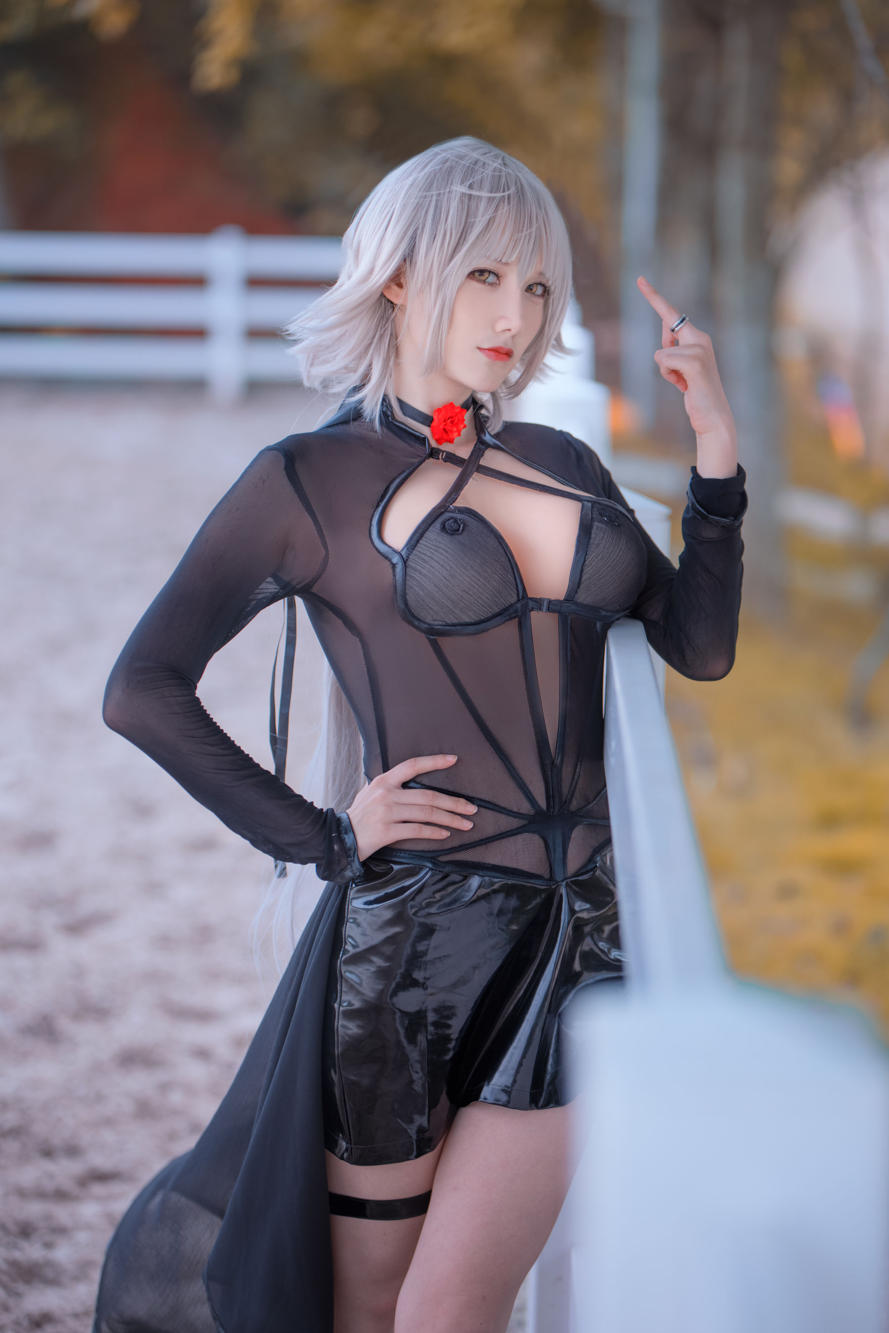 [福利COS] COS妹子仙九Airi - 黑贞马会 第17张图