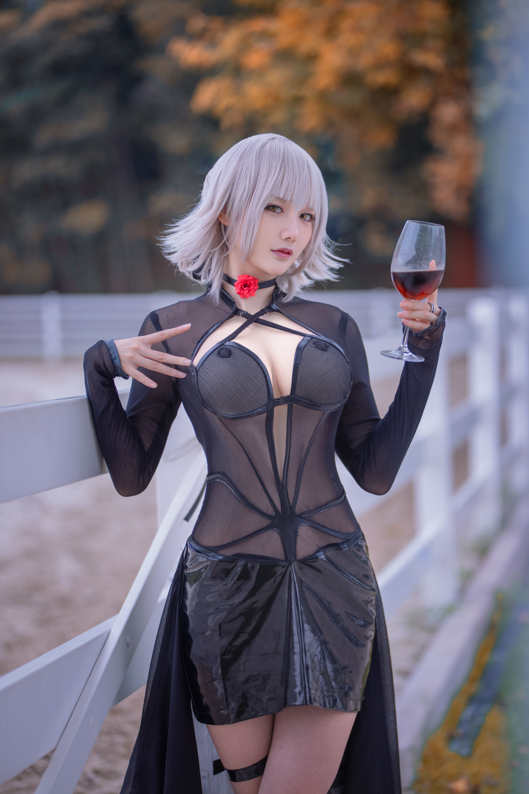 [福利COS] COS妹子仙九Airi - 黑贞马会 第3张图