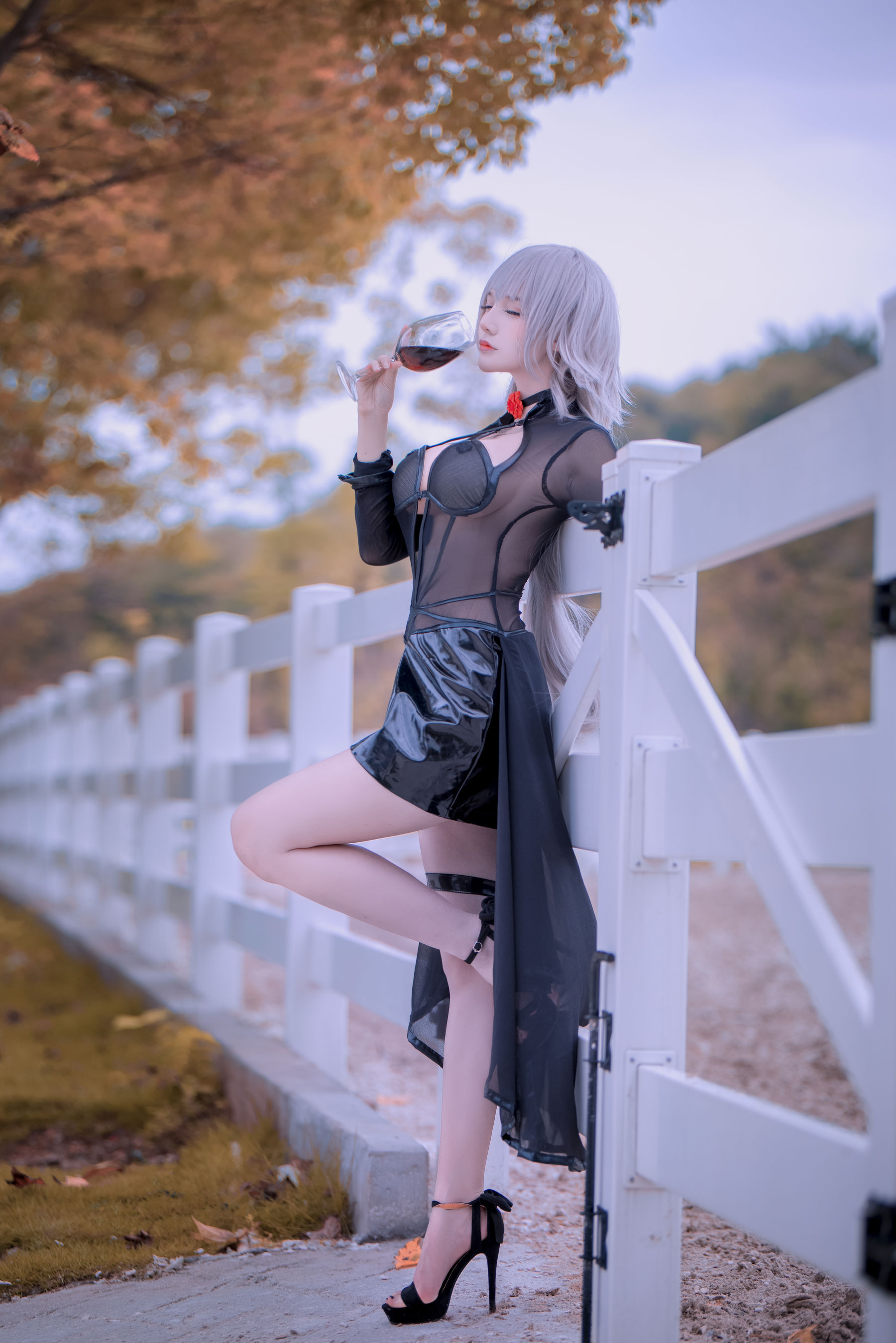 [福利COS] COS妹子仙九Airi - 黑贞马会 第5张图