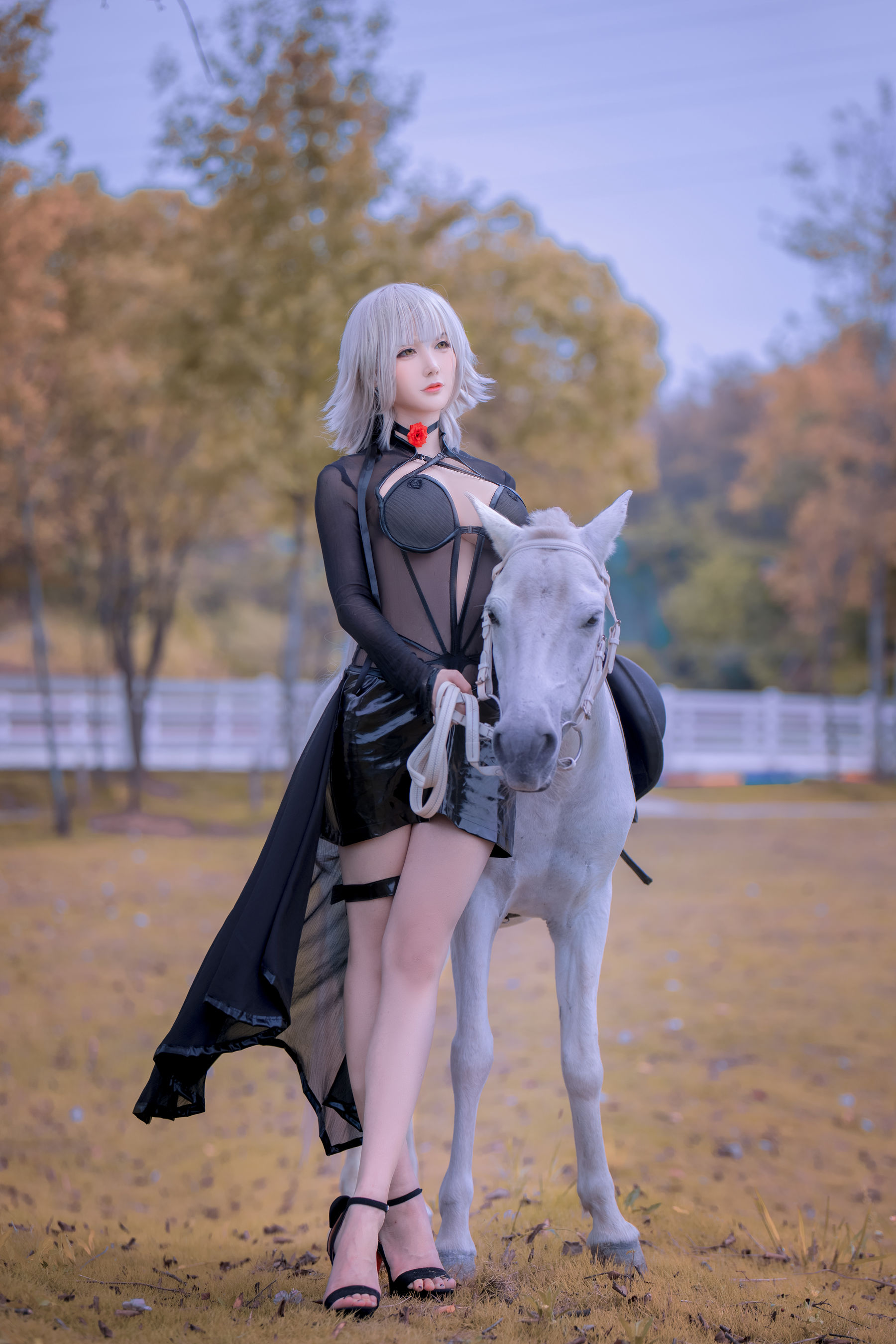 [福利COS] COS妹子仙九Airi - 黑贞马会 第7张图