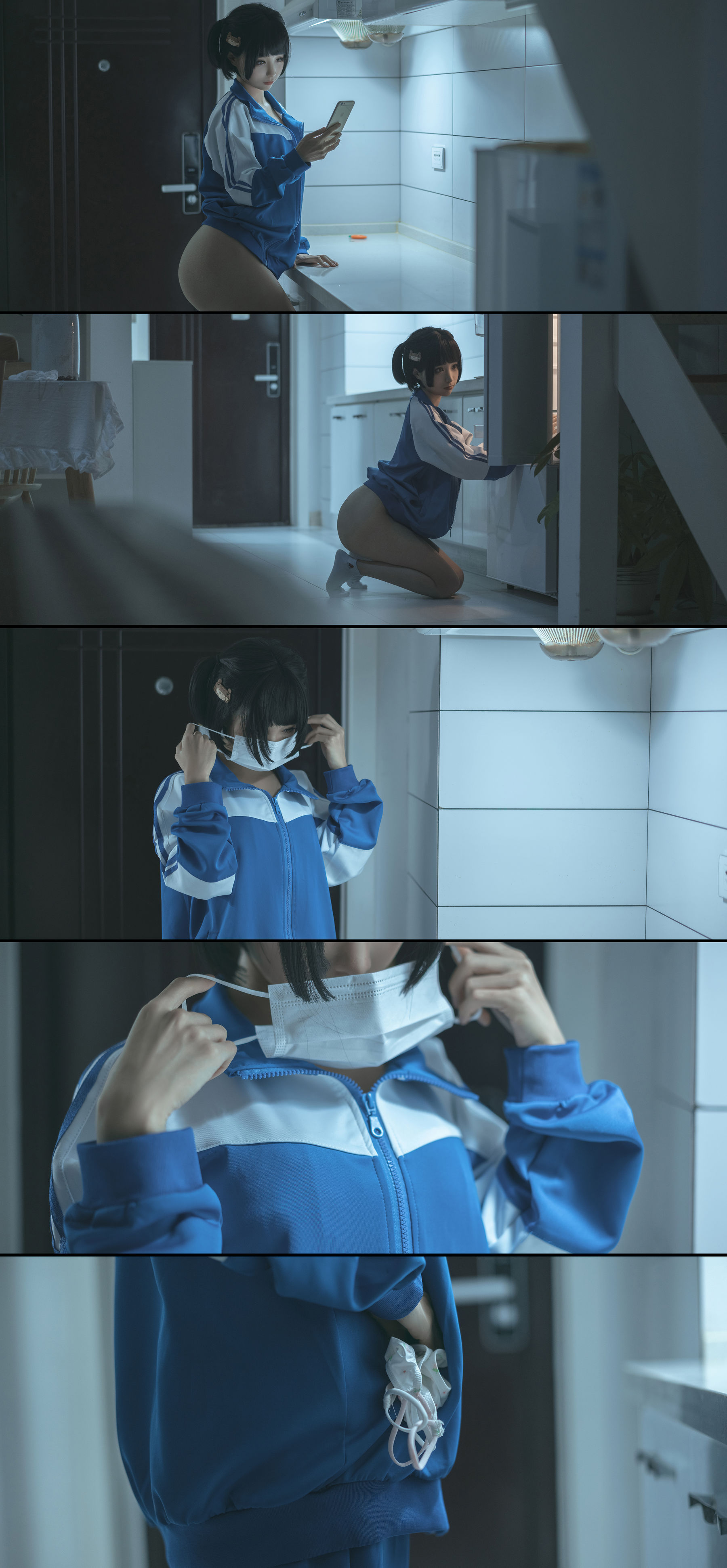 [福利COS] 动漫博主蠢沫沫 - 叫兽的恶作剧 学妹篇 第7张图